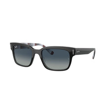 Φόρτωση εικόνας στο εργαλείο προβολής Συλλογής, sunglasses ray ban model rb 2190 color 13183a black on chevron grey/burgundy
