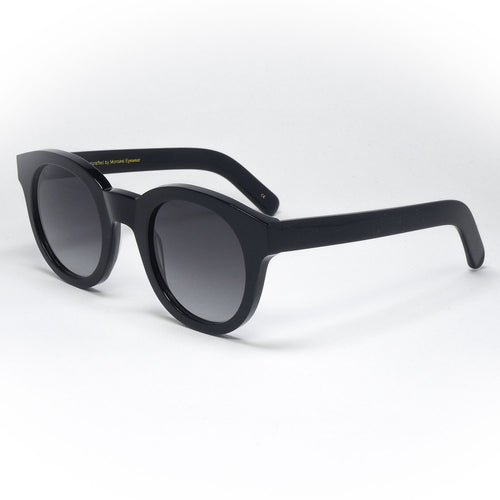 sunglasses monokel model shiro color black angled view