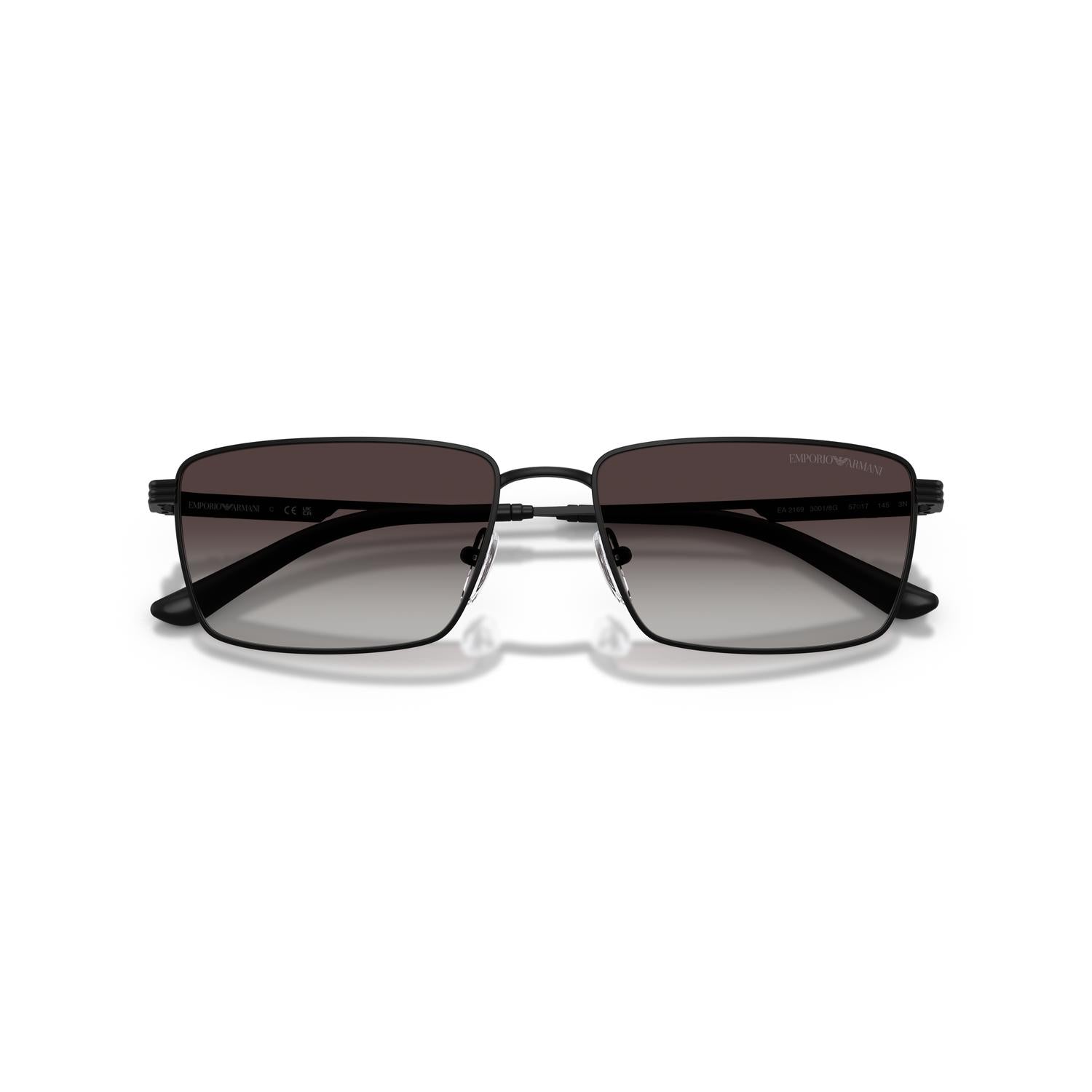 SUNGLASSES EMPORIO ARMANI MODEL 2169 COLOR 30018G CLOSED VIEW