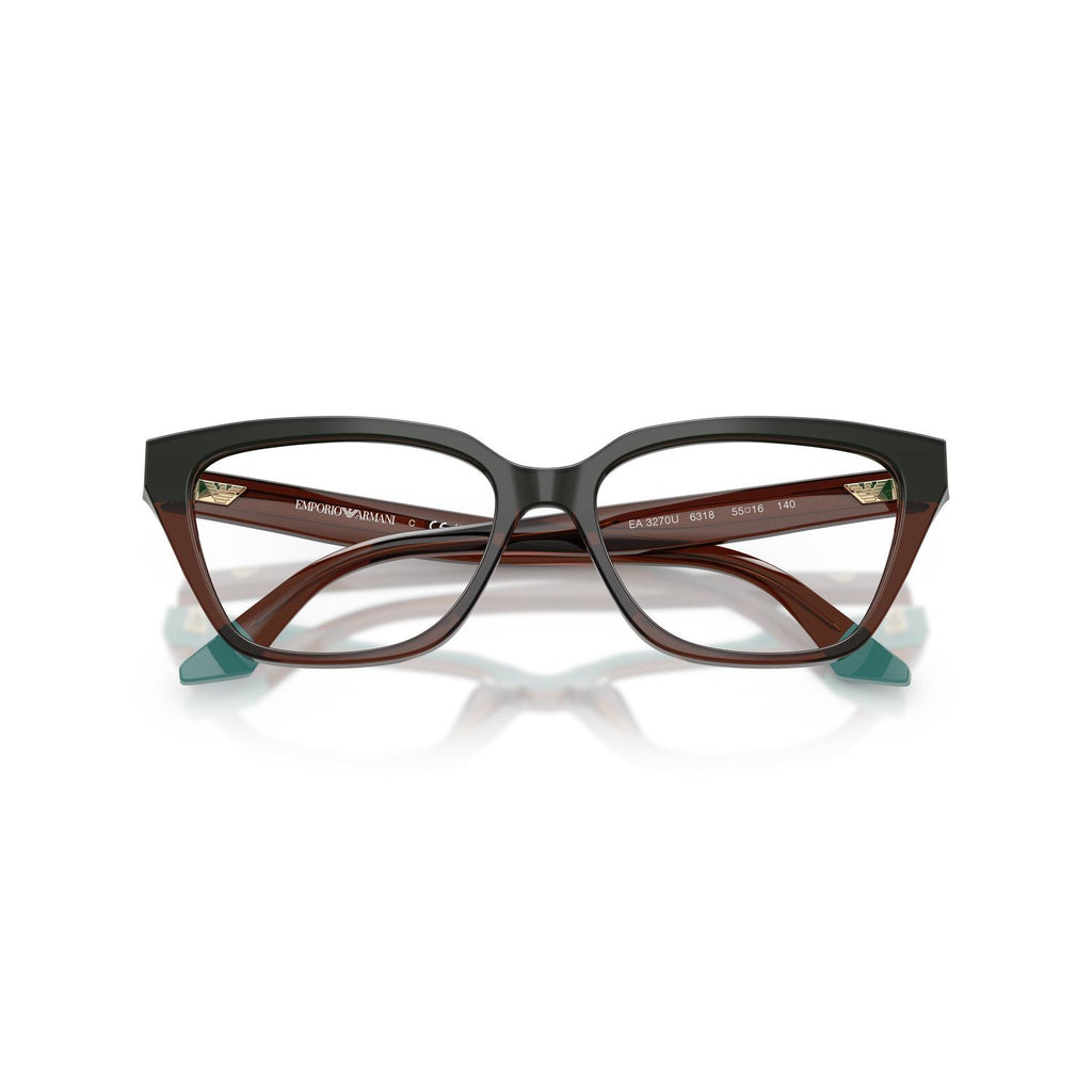 EYEGLASSES EMPORIO ARMANI MODEL 3270U COLOR 6318 CLOSED VIEW