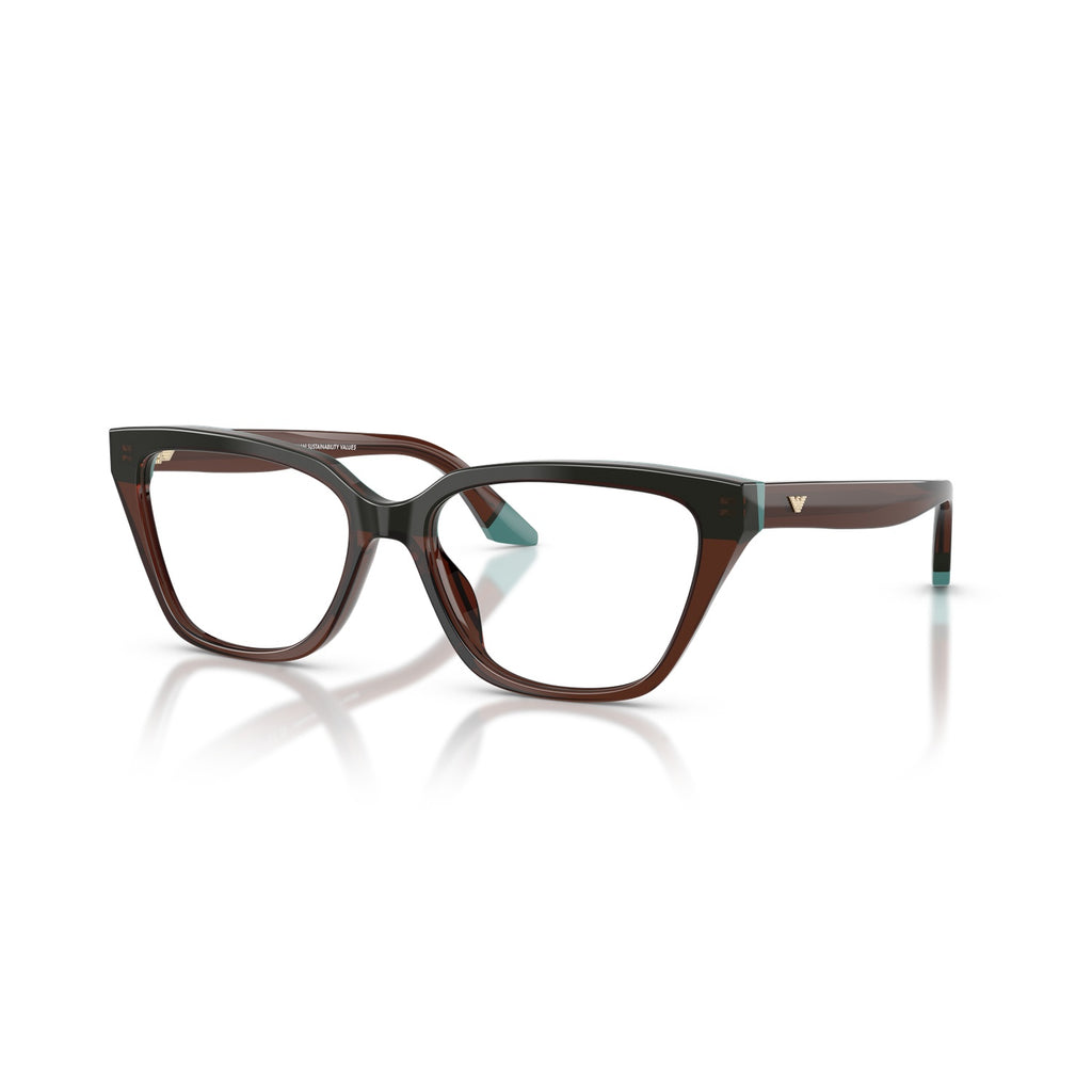 EYEGLASSES EMPORIO ARMANI MODEL 3270U COLOR 6318 ANGLED VIEW