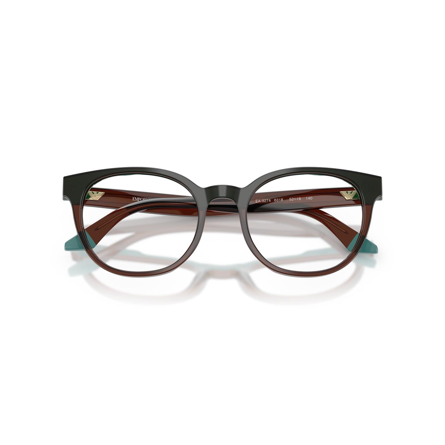 EYEGLASSES EMPORIO ARMANI MODEL 3274 COLOR 6318 CLOSED VIEW
