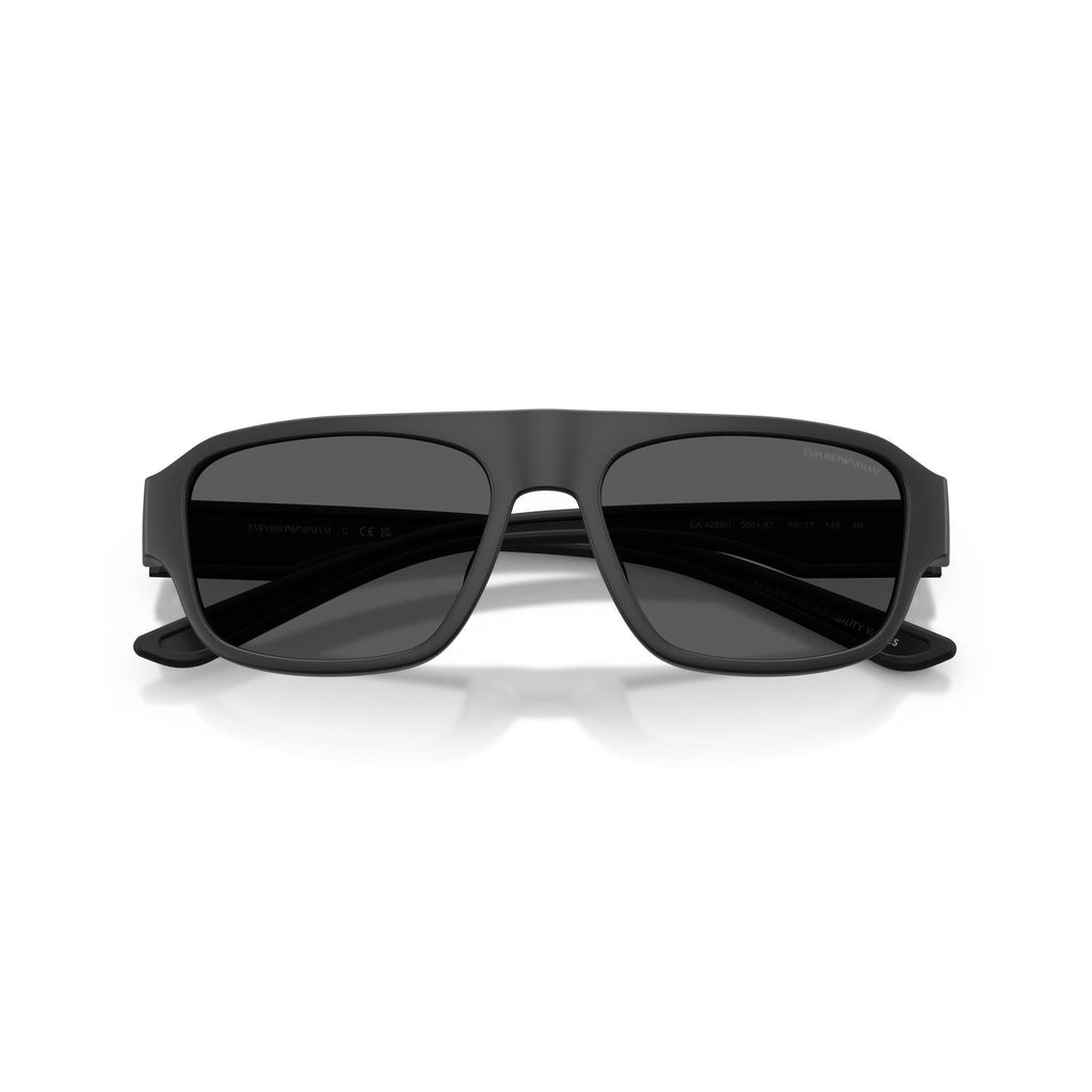 SUNGLASSES EMPORIO ARMANI MODEL 4266U COLOR 500187 CLOSED VIEW