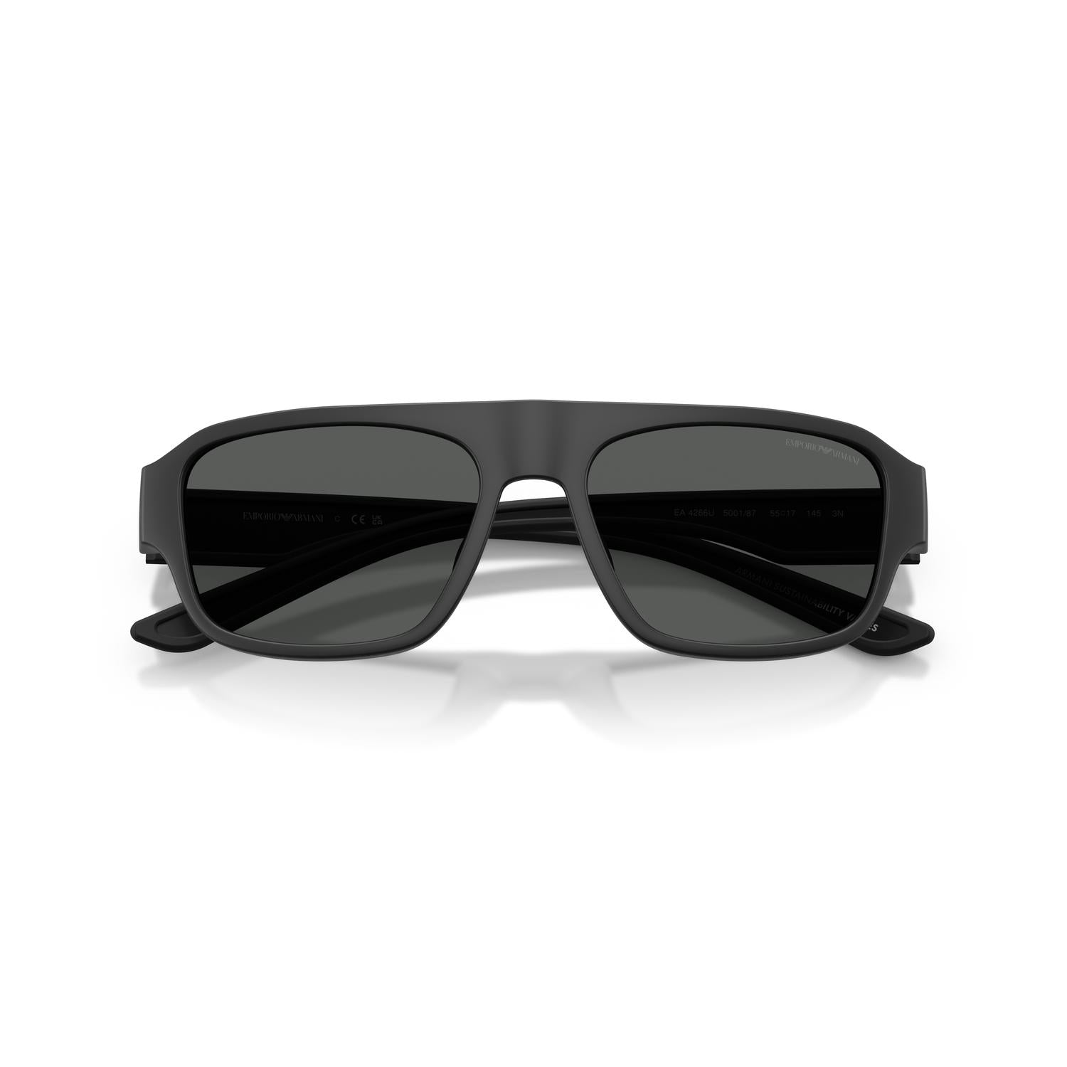 SUNGLASSES EMPORIO ARMANI MODEL 4266U COLOR 500187 CLOSED VIEW