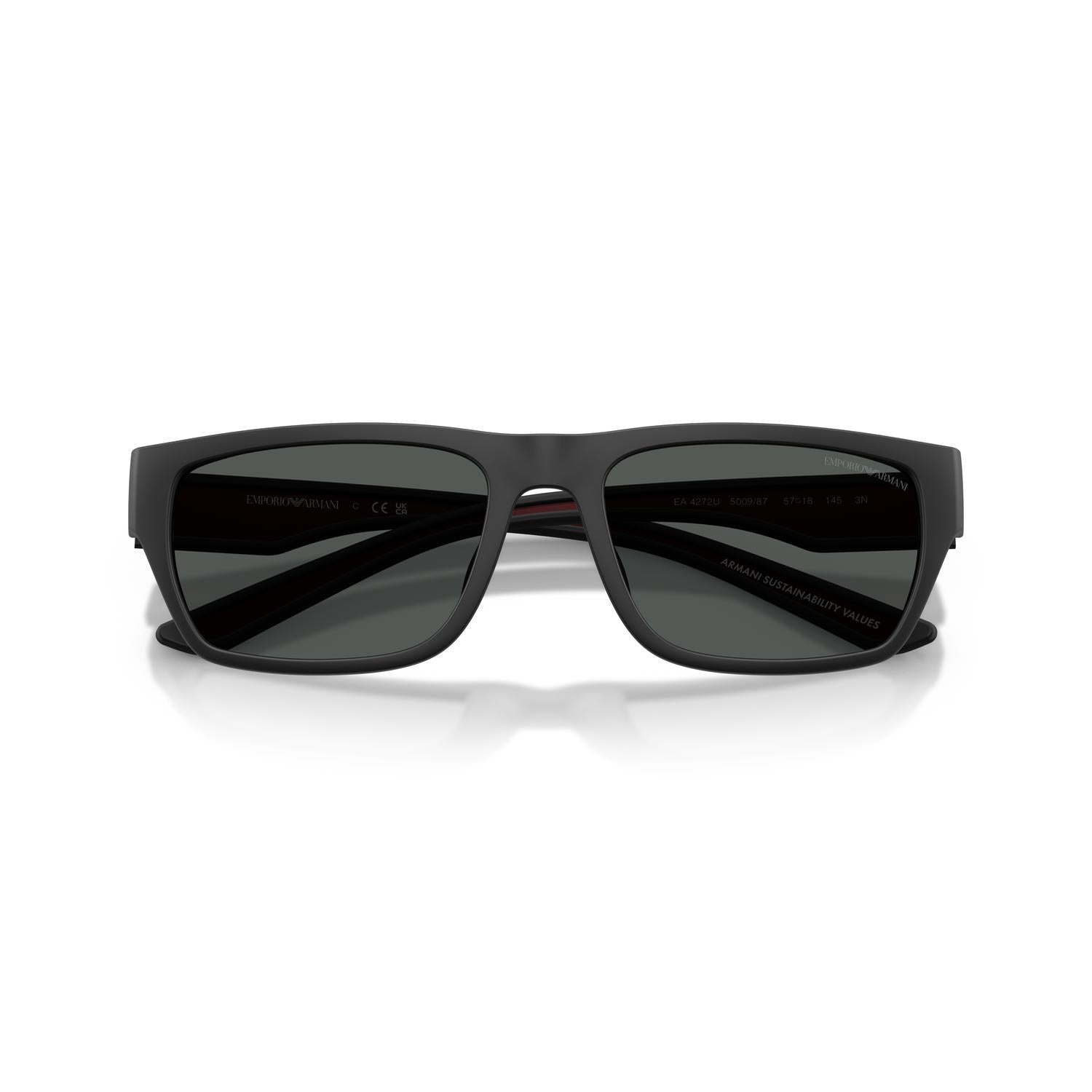 SUNGLASSES EMPORIO ARMANI MODEL 4267U COLOR 500987 CLOSED VIEW