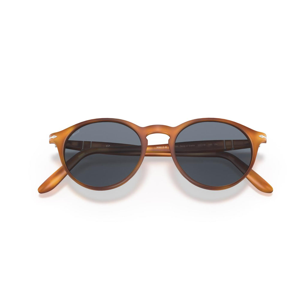 SUNGLASSES PERSOL MODEL 3092SM COLOR 900656 CLOSED VIEW