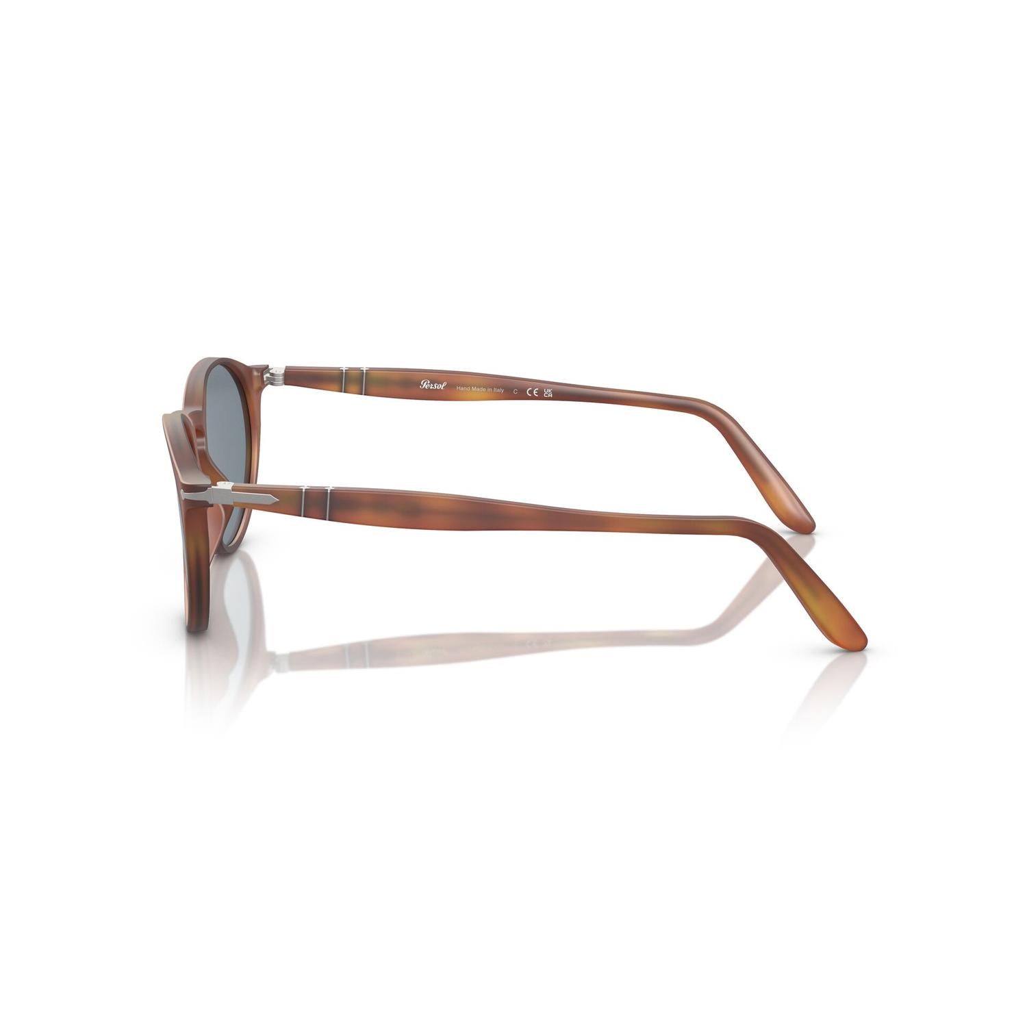 SUNGLASSES PERSOL MODEL 3092SM COLOR 900656 SIDE VIEW