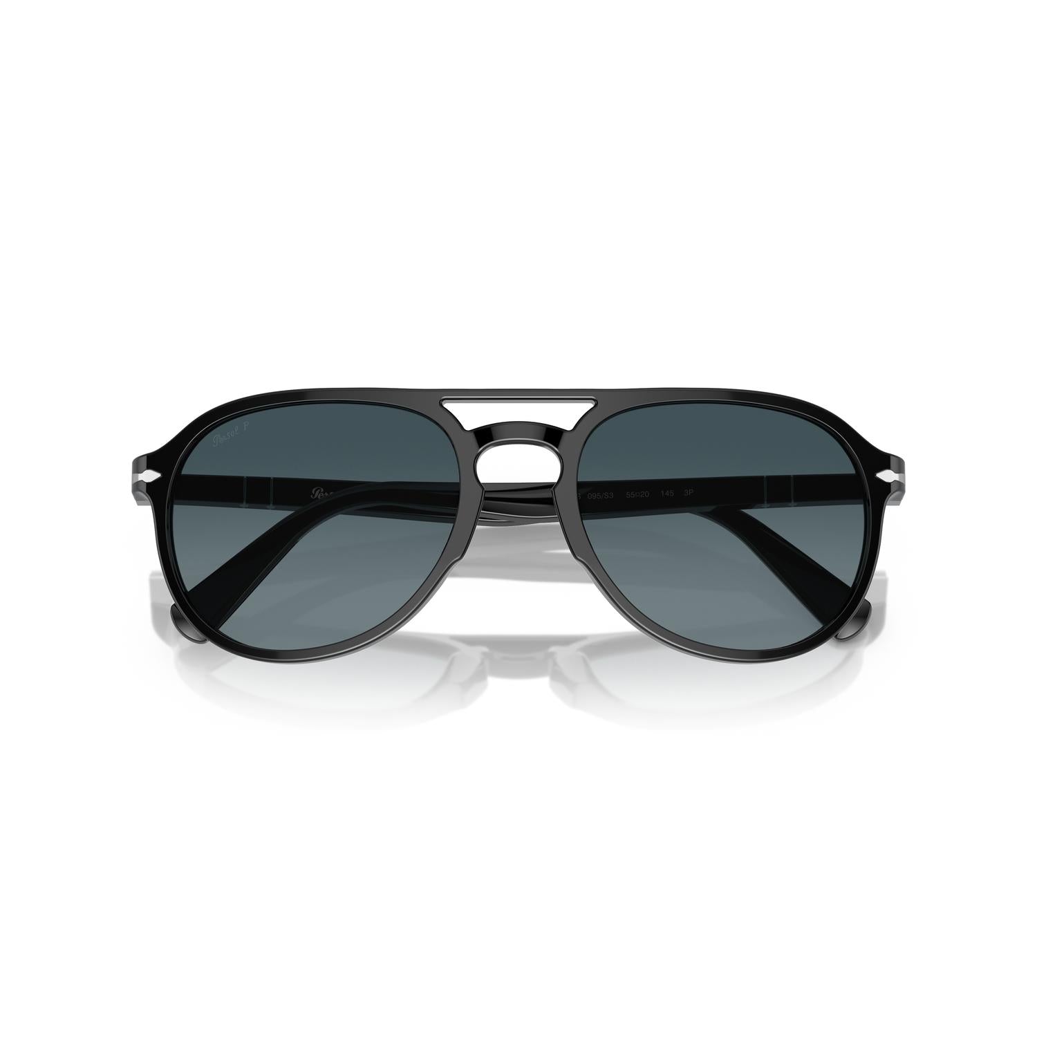 SUNGLASSES PERSOL MODEL 3235S COLOR 095/S3 CLOSED VIEW