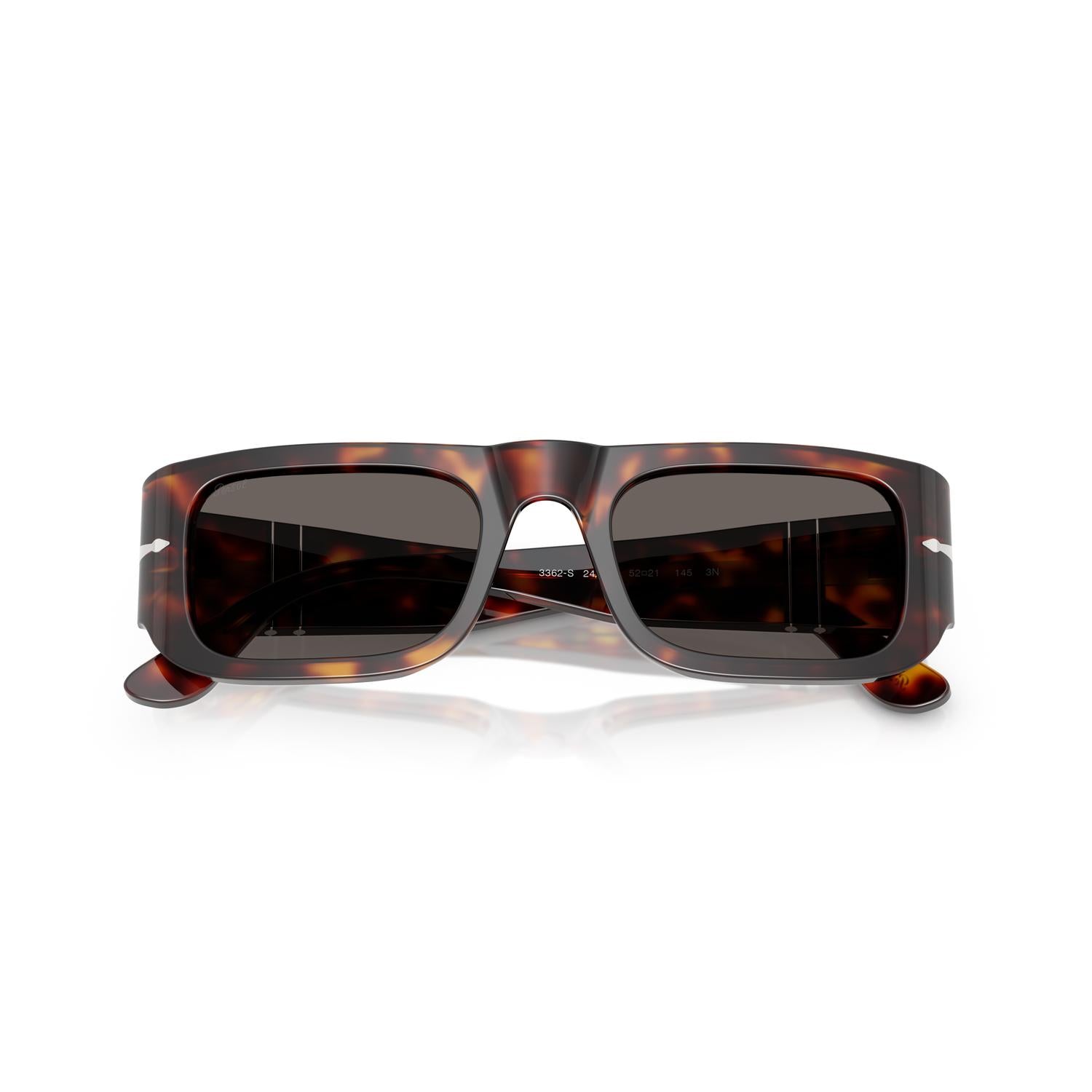 SUNGLASSES PERSOL MODEL 3362S COLOR 24/B1 CLOSED VIEW