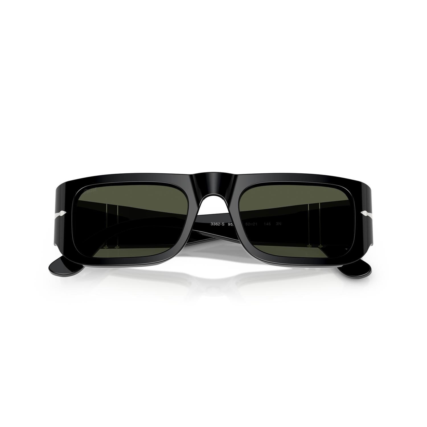 SUNGLASSES PERSOL MODEL 3362S COLOR 95/31 CLOSED VIEW