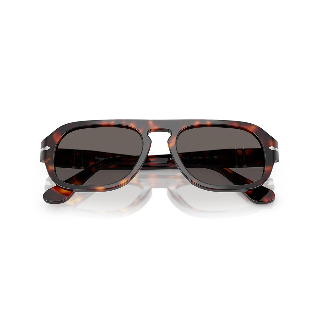 SUNGLASSES PERSOL MODEL 3369S COLOR 24/B1 CLOSED VIEW