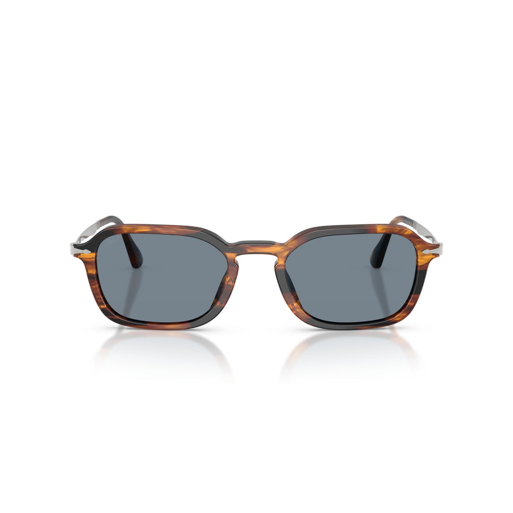 SUNGLASSES PERSOL MODEL 3381S COLOR 123556 FRONT VIEW