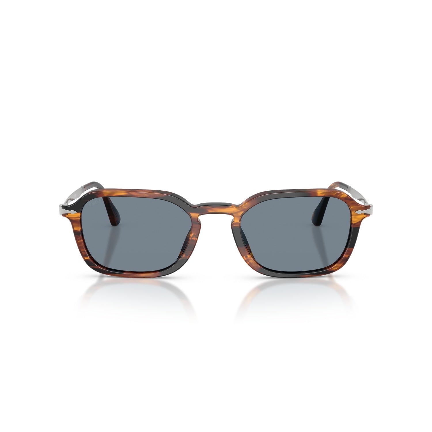 SUNGLASSES PERSOL MODEL 3381S COLOR 123556 FRONT VIEW