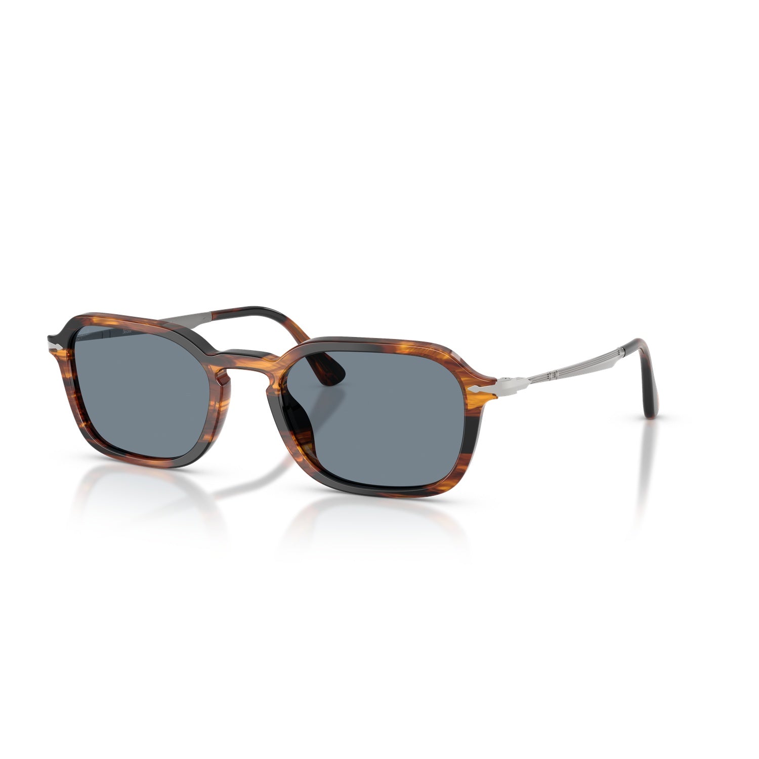 SUNGLASSES PERSOL MODEL 3381S COLOR 123556 ANGLED VIEW