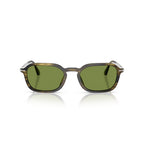 SUNGLASSES PERSOL MODEL 3381S COLOR 12374E FRONT VIEW
