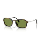 SUNGLASSES PERSOL MODEL 3381S COLOR 12374E ANGLED VIEW