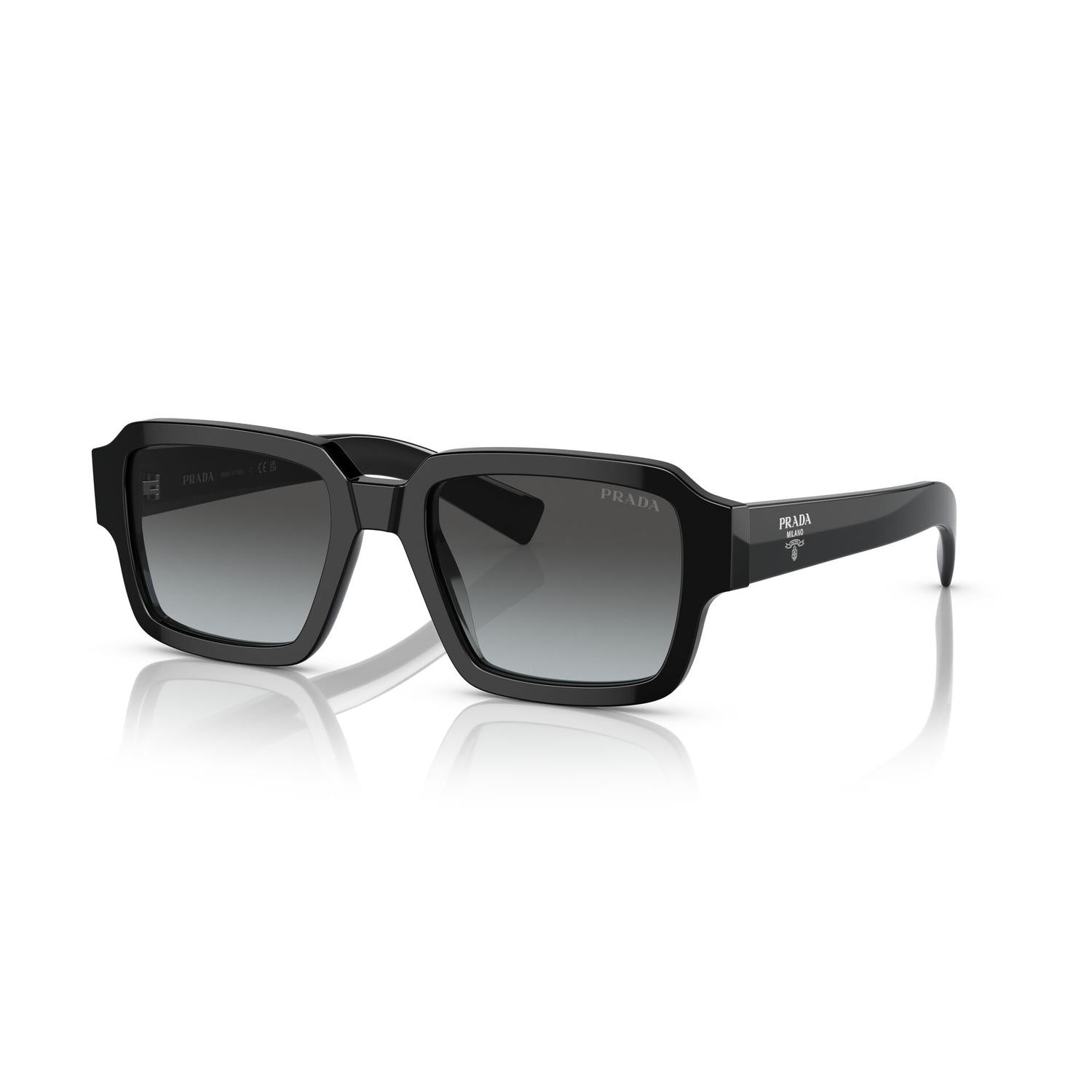 SUNGLASSES PRADA MODEL 02ZS COLOR 1AB06T ANGLED VIEW