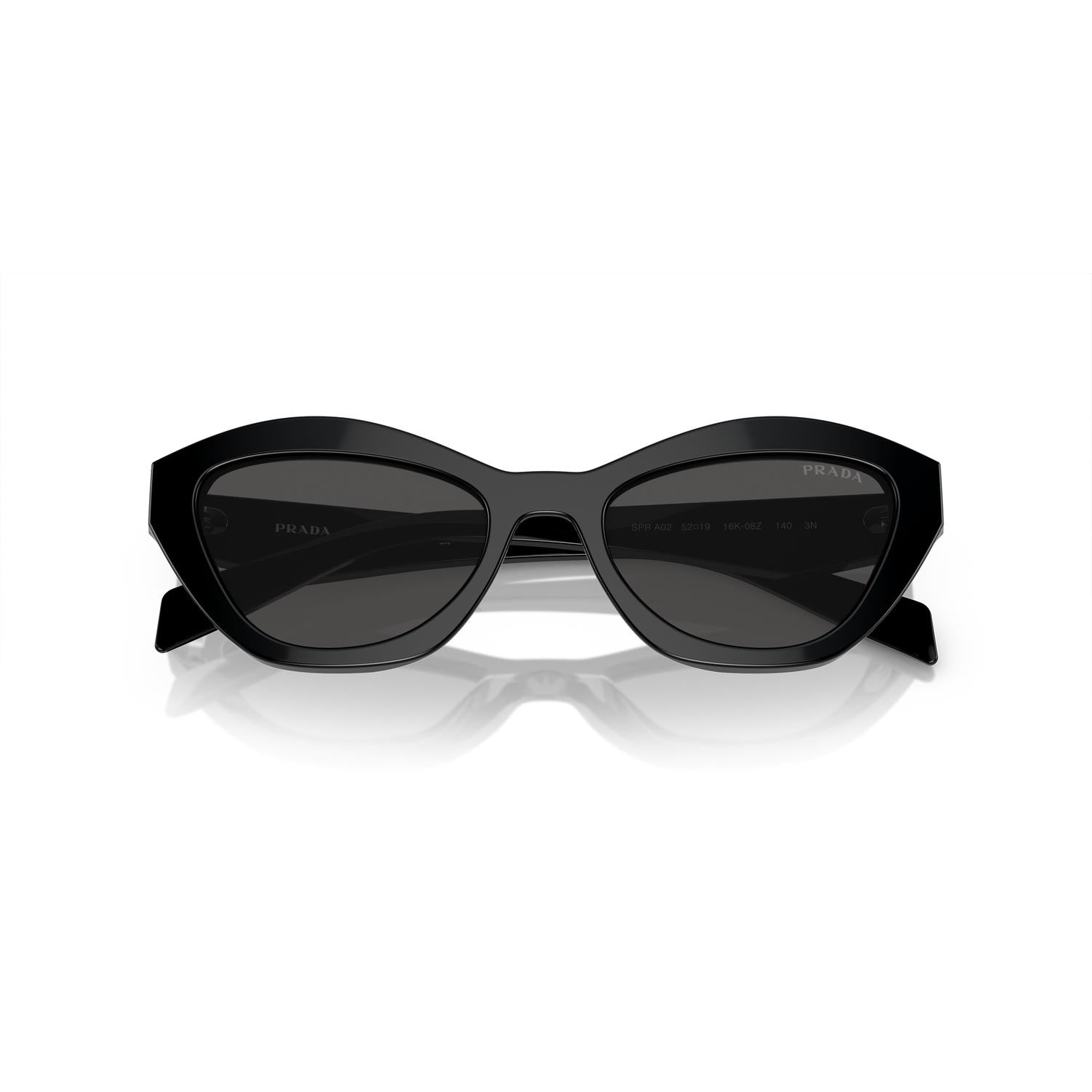 SUNGLASSES PRADA MODEL A02S COLOR 16K08Z CLOSED VIEW