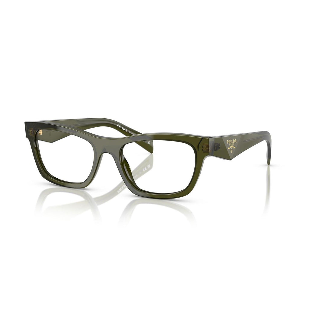 EYEGLASSES PRADA MODEL B01V COLOR 19Z1O1 ANGLED VIEW