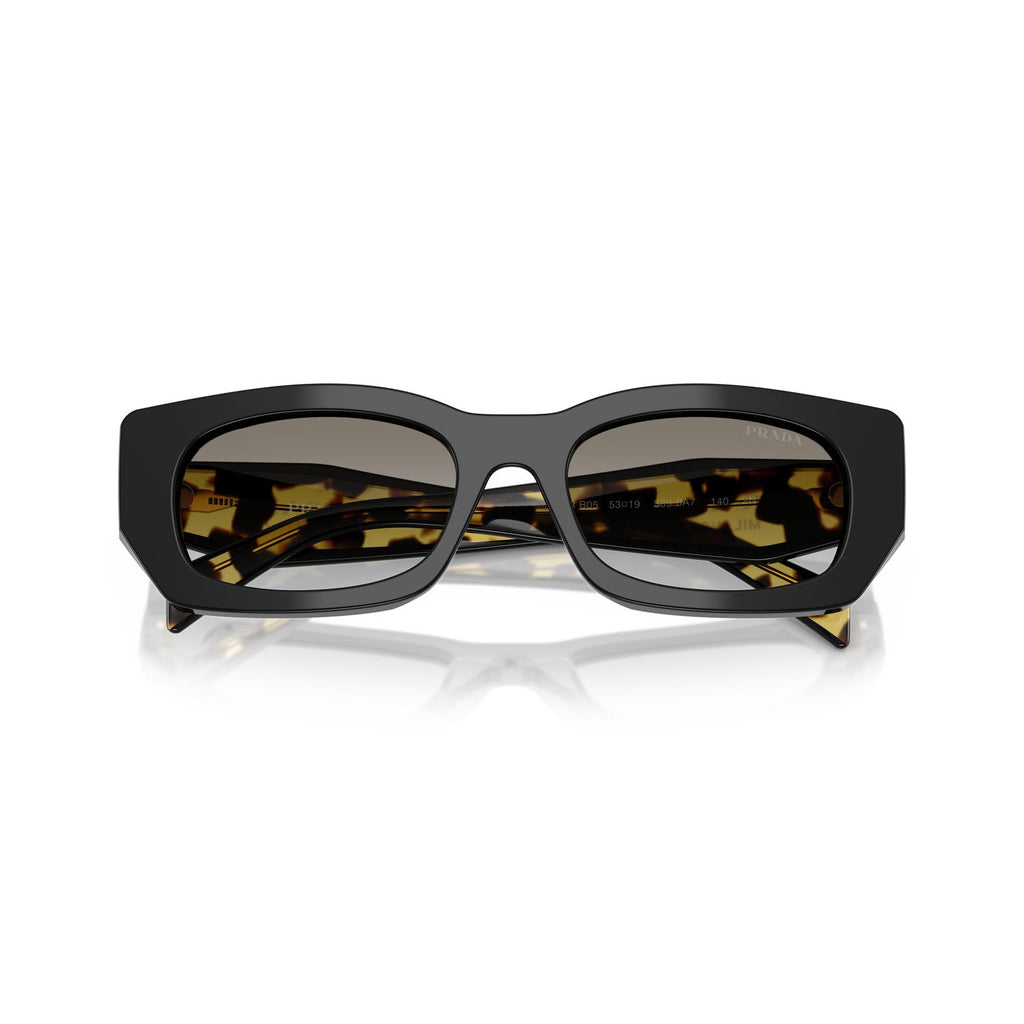 SUNGLASSES PRADA MODEL B05S COLOR 3890A7 CLOSED VIEW
