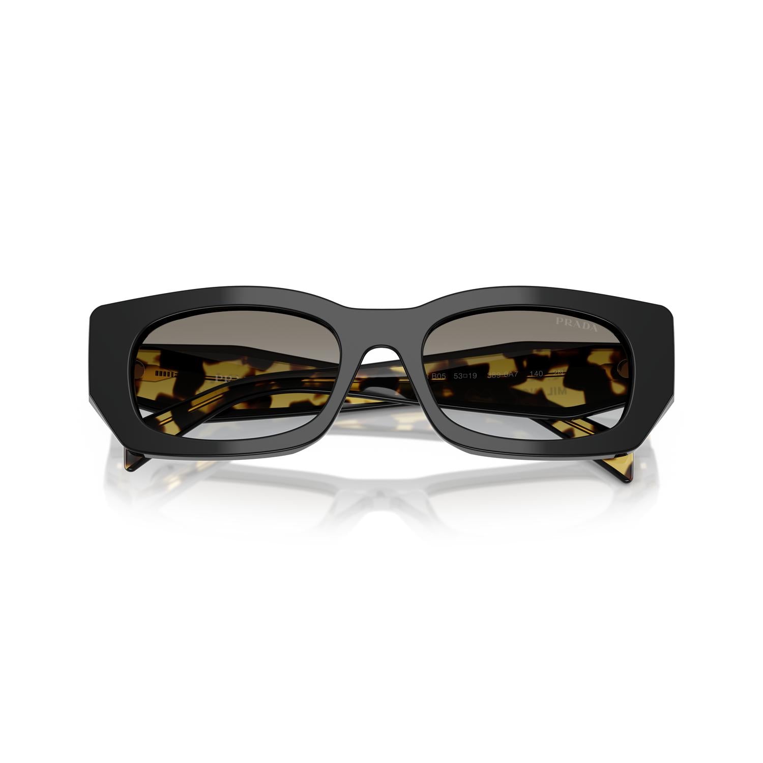 SUNGLASSES PRADA MODEL B05S COLOR 3890A7 CLOSED VIEW