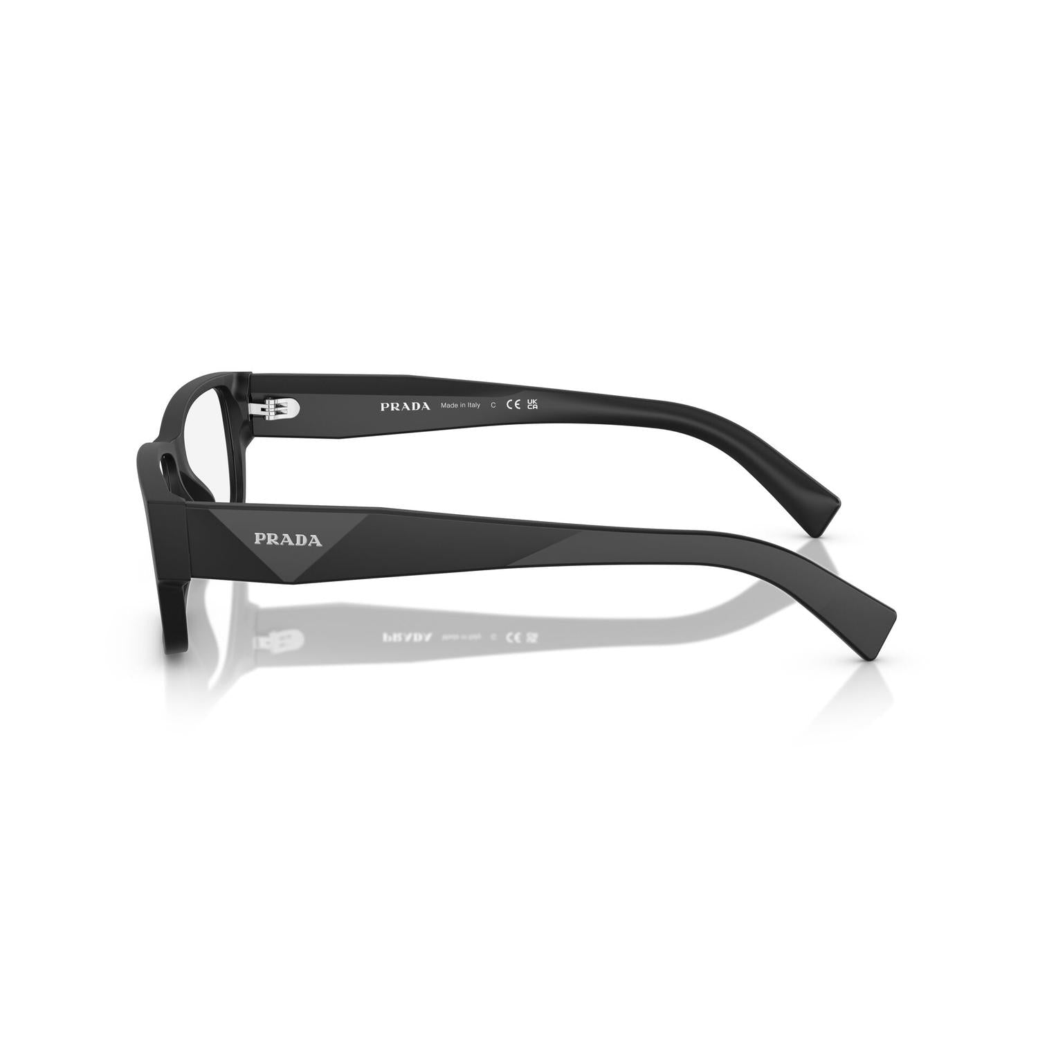EYEGLASSES PRADA MODEL B09V COLOR 12P1O1 SIDE VIEW