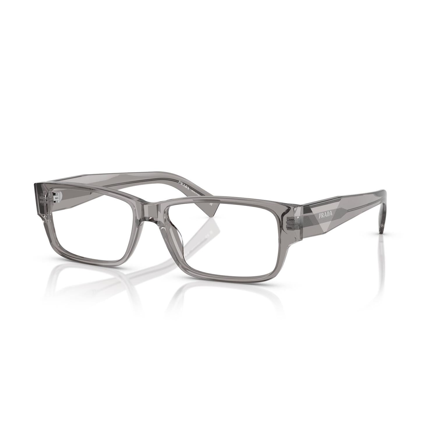 EYEGLASSES PRADA MODEL B09V COLOR 16Z1O1 ANGLED VIEW