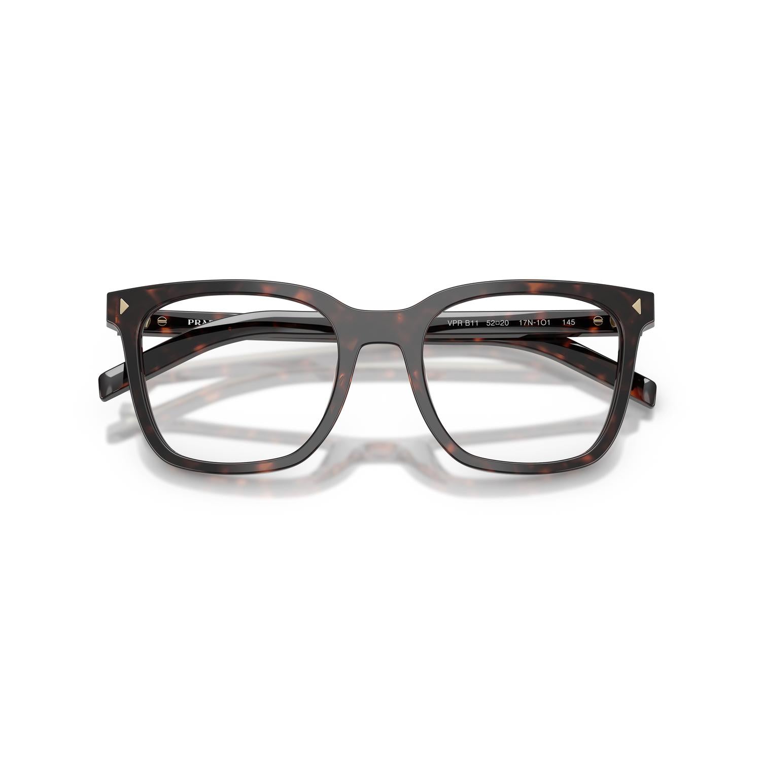 EYEGLASSES PRADA MODEL B11V COLOR 17N1O1 CLOSED VIEW