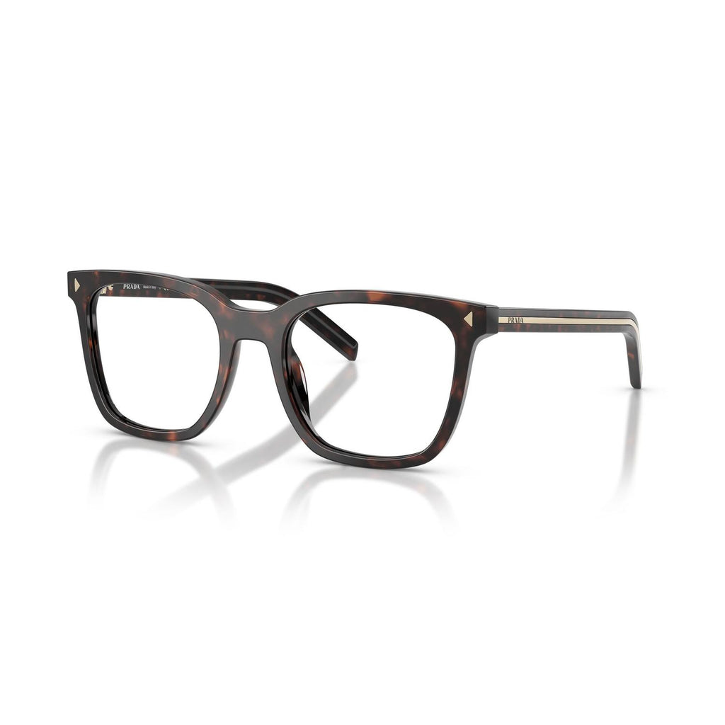 EYEGLASSES PRADA MODEL B11V COLOR 17N1O1 ANGLED VIEW
