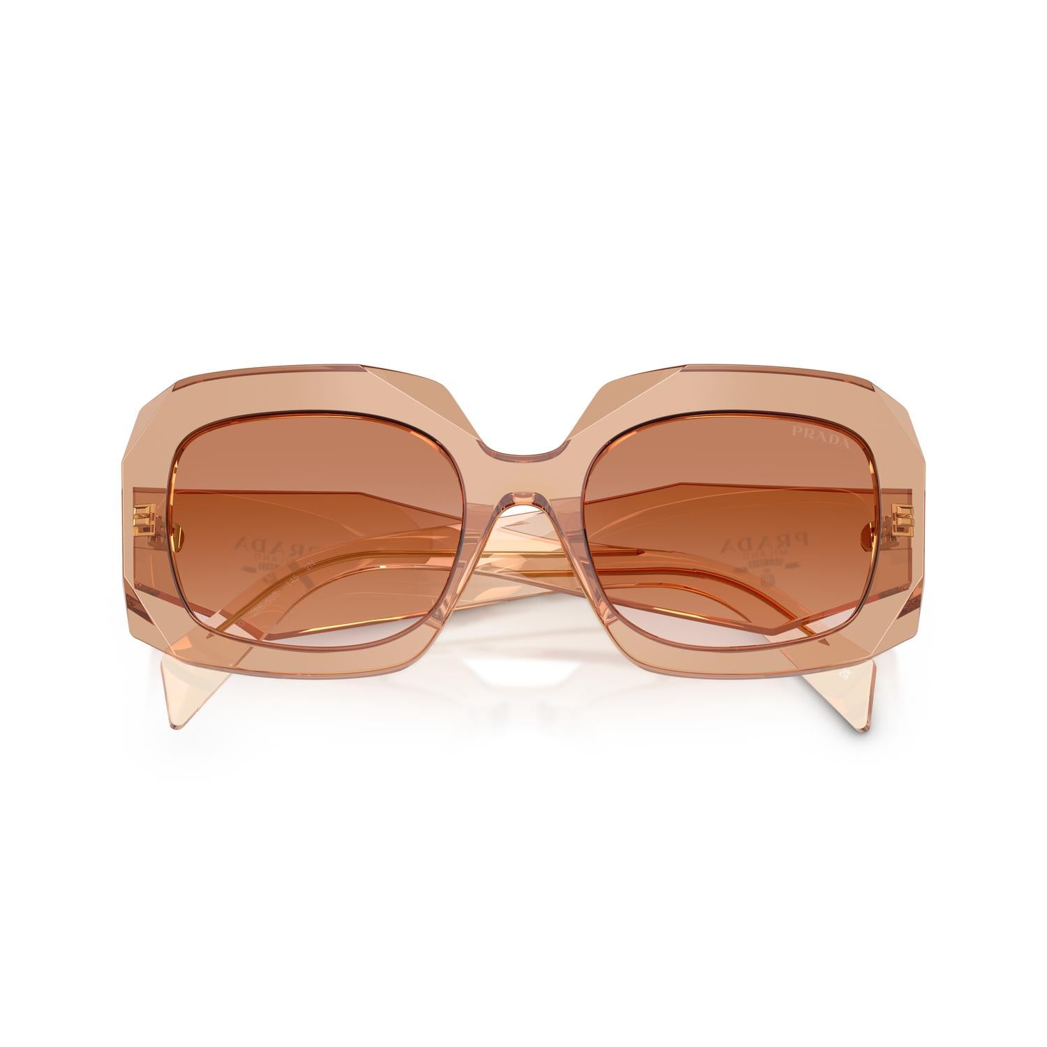 SUNGLASSES PRADA MODEL B23S COLOR 28E50S CLOSED VIEW