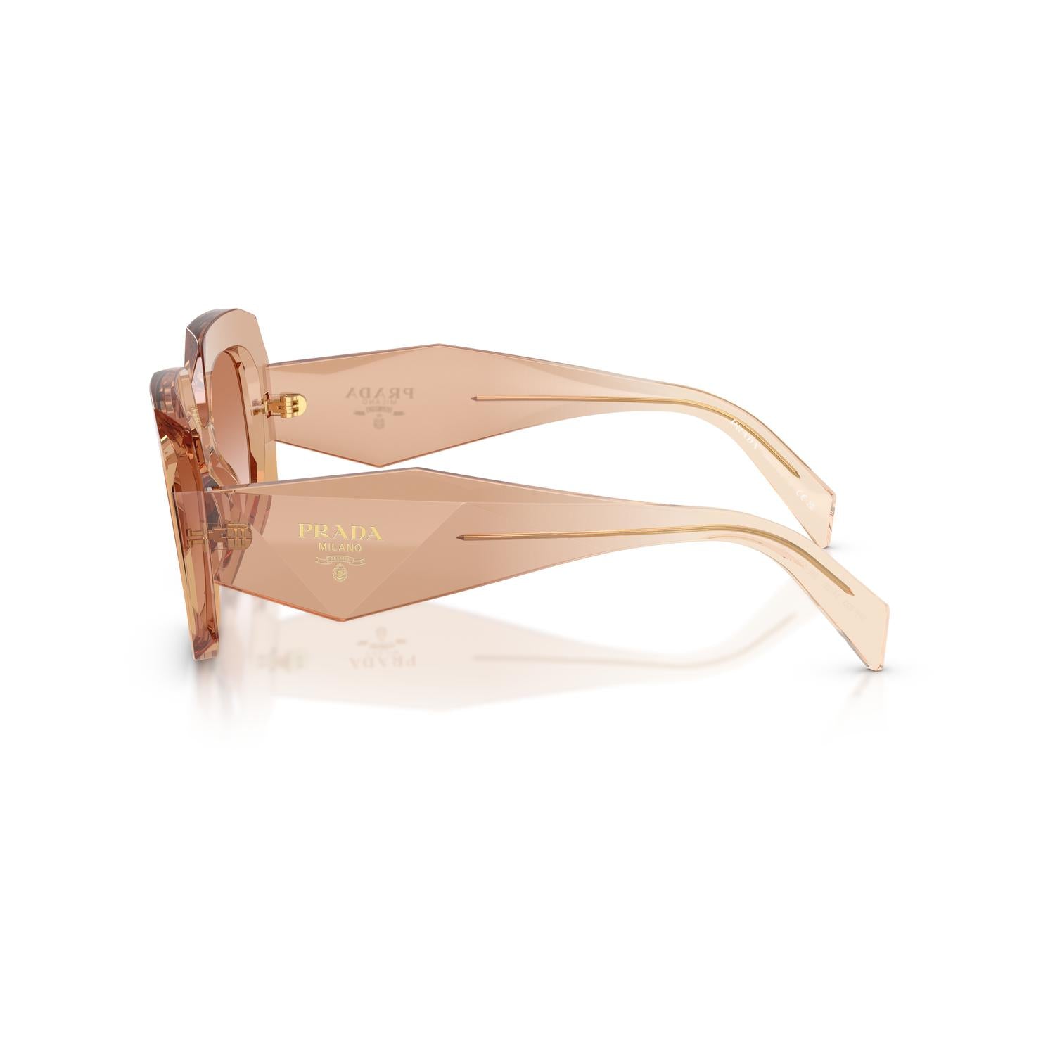 SUNGLASSES PRADA MODEL B23S COLOR 28E50S SIDE VIEW