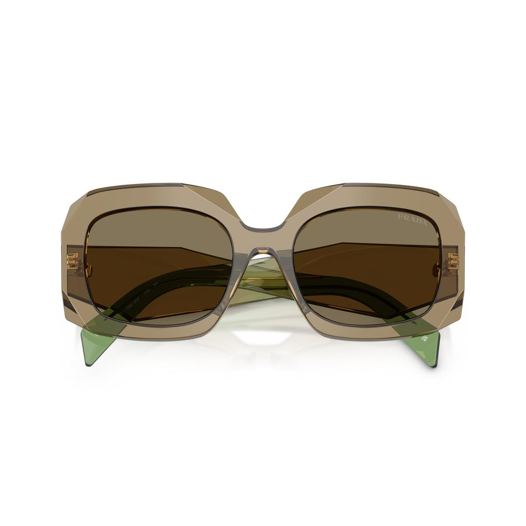SUNGLASSES PRADA MODEL B23S COLOR 29E90F CLOSED VIEW