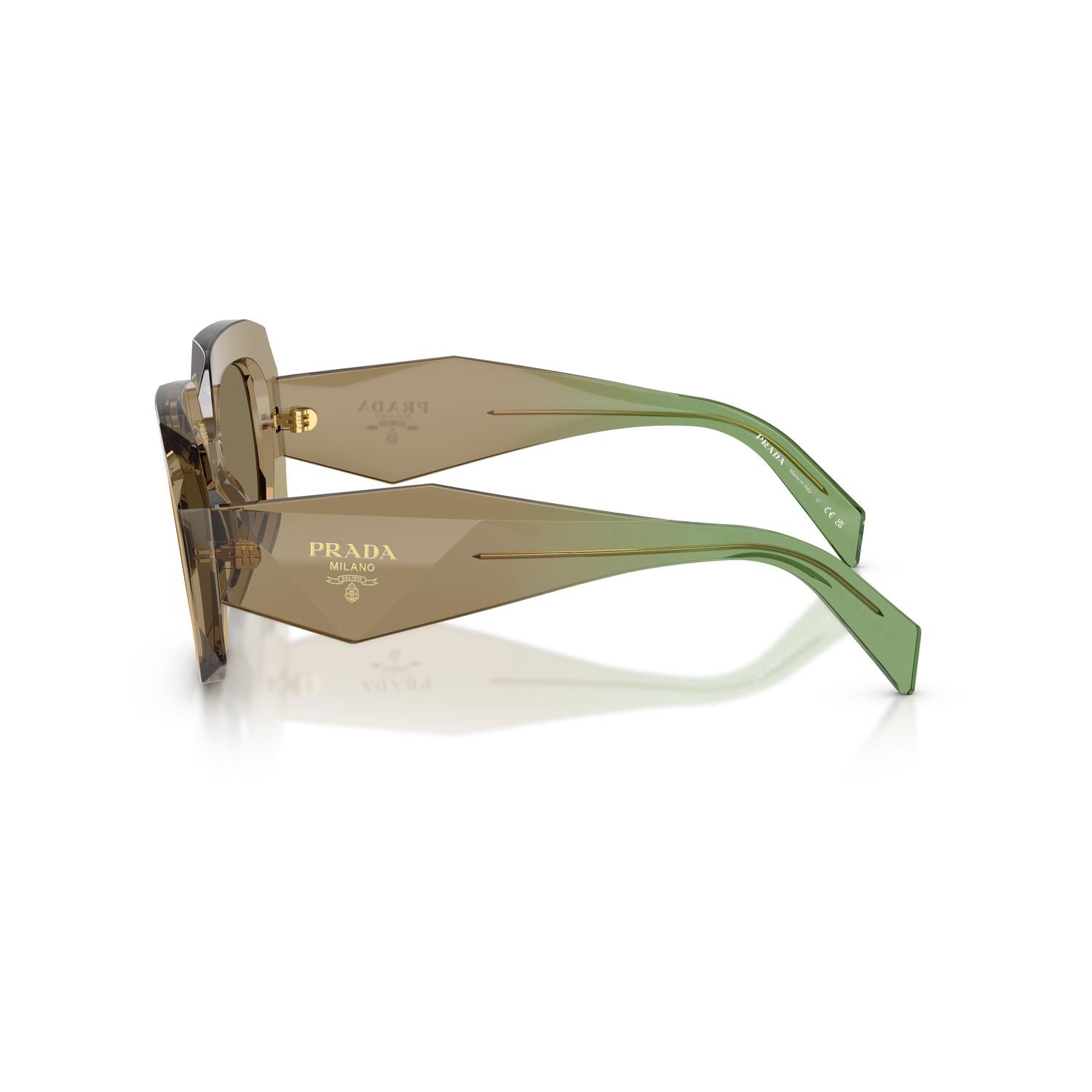 SUNGLASSES PRADA MODEL B23S COLOR 29E90F SIDE VIEW