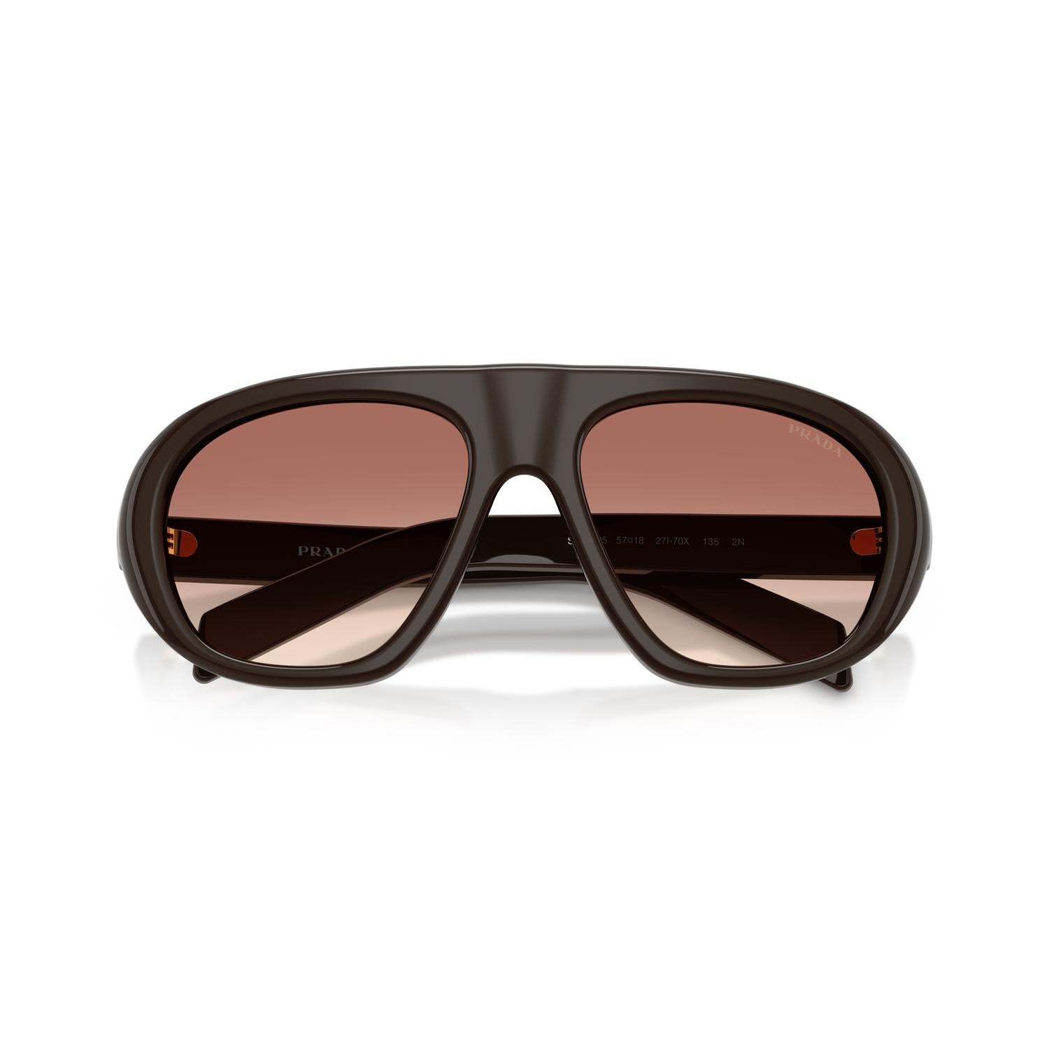 SUNGLASSES PRADA MODEL C05S COLOR 27I70X CLOSED VIEW