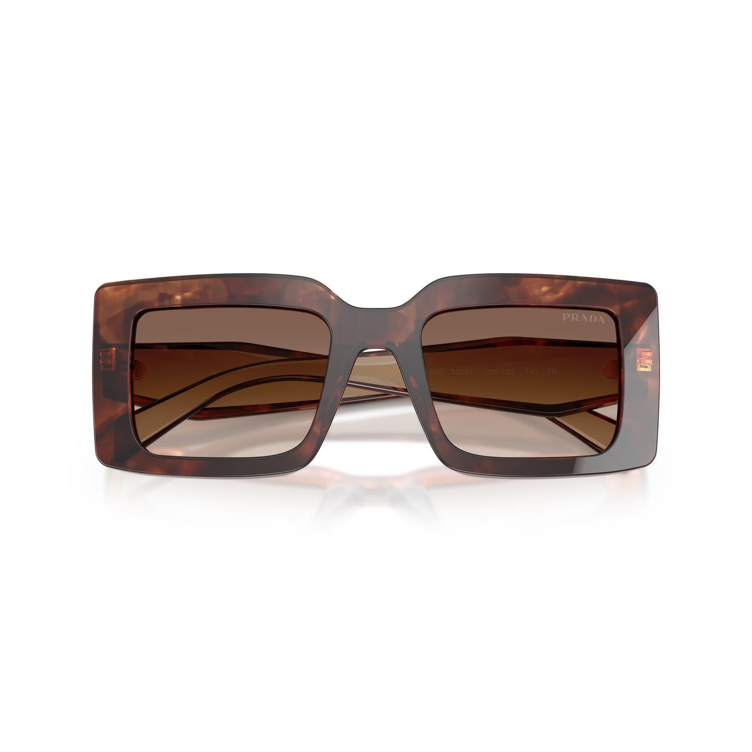 SUNGLASSES PRADA MODEL D01S COLOR 00K10S CLOSED VIEW