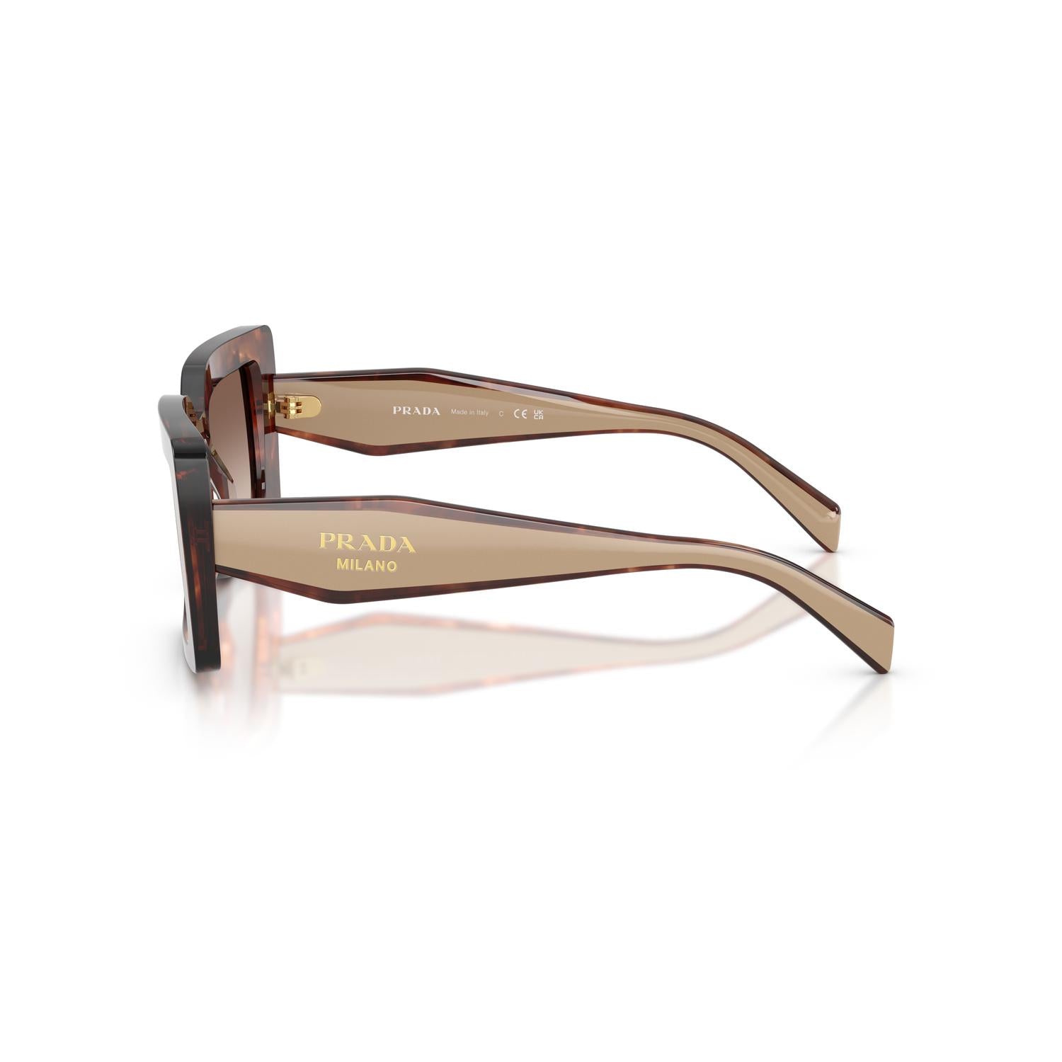 SUNGLASSES PRADA MODEL D01S COLOR 00K10S SIDE VIEW