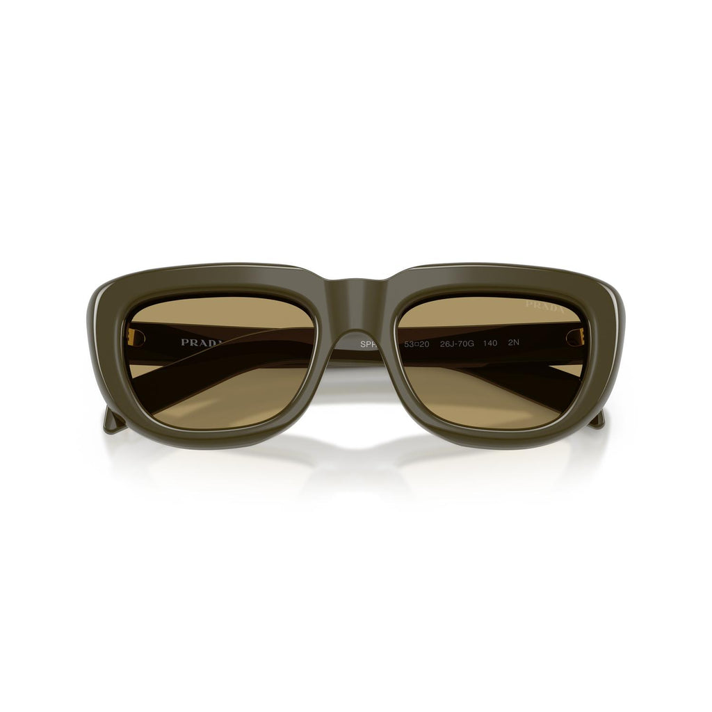 SUNGLASSES PRADA MODEL D07S COLOR 26J70G CLOSED VIEW