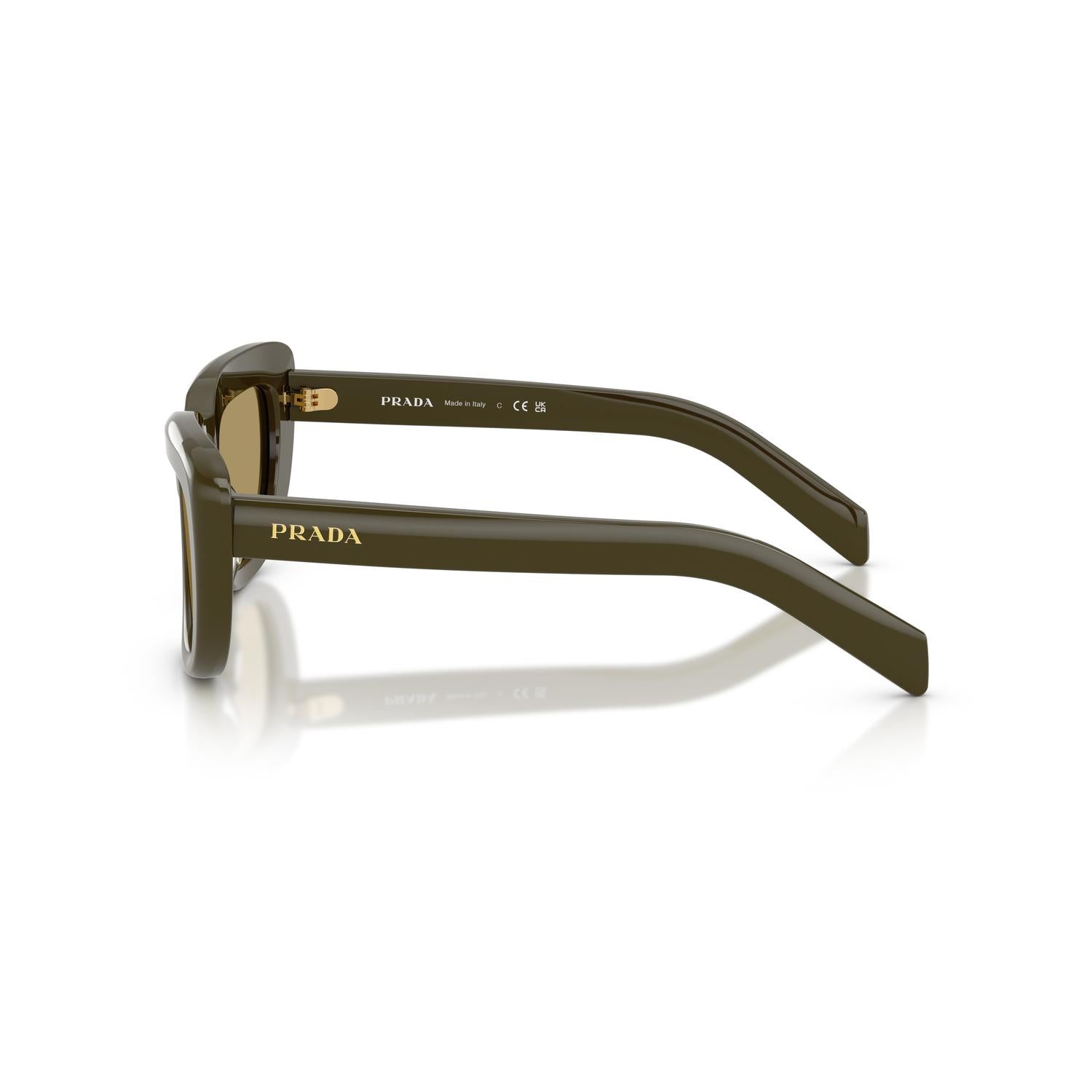 SUNGLASSES PRADA MODEL D07S COLOR 26J70G SIDE VIEW
