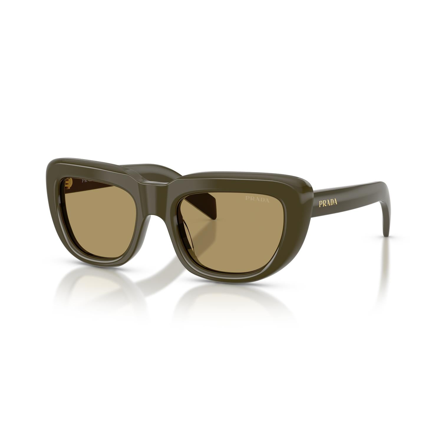SUNGLASSES PRADA MODEL D07S COLOR 26J70G ANGLED VIEW