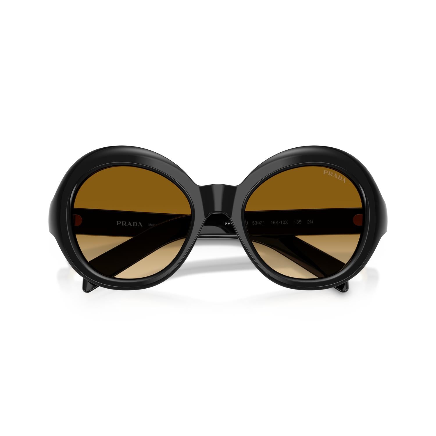 SUNGLASSES PRADA MODEL D08SU COLOR 16K10X CLOSED VIEW
