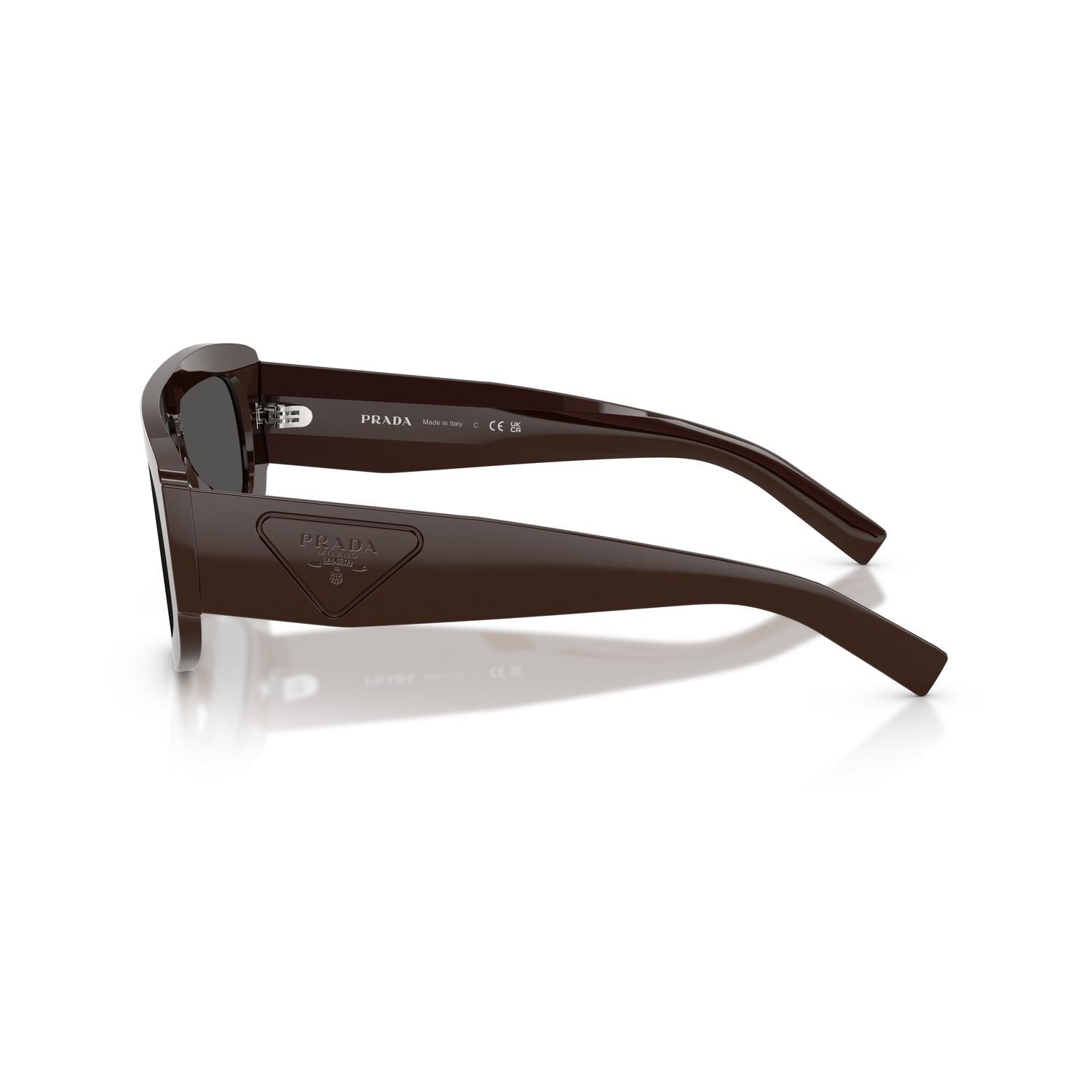 SUNGLASSES PRADA MODEL D10S COLOR 27I50P SIDE VIEW