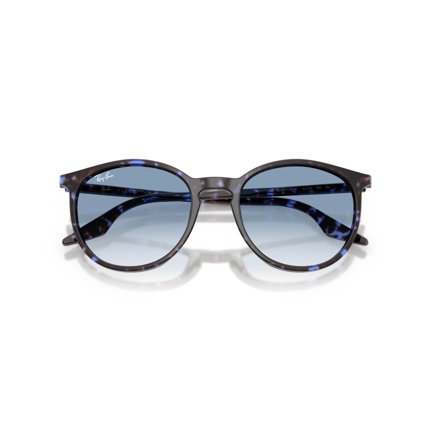 SUNGLASSES RAY-BAN MODEL 2204 COLOR 14303F CLOSED VIEW