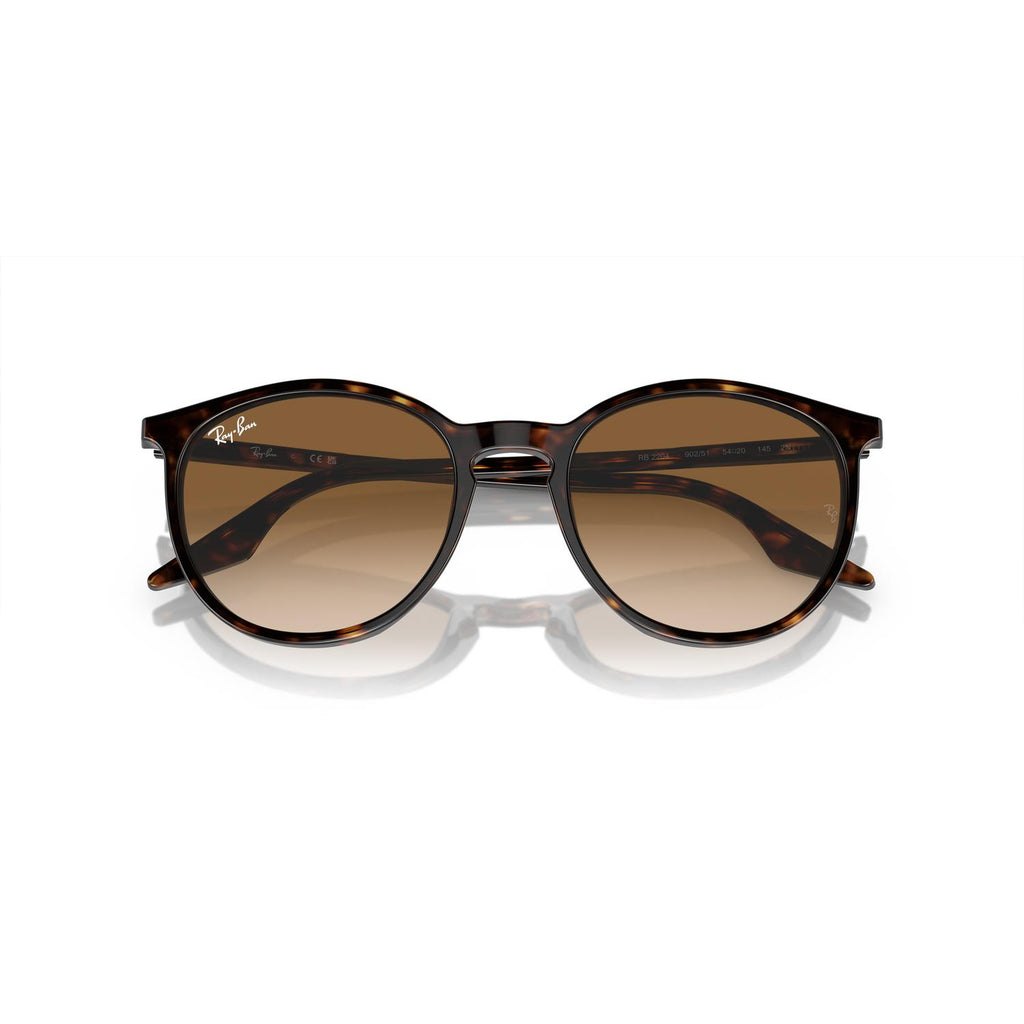 SUNGLASSES RAY-BAN MODEL 2204 COLOR 902/51 CLOSED VIEW