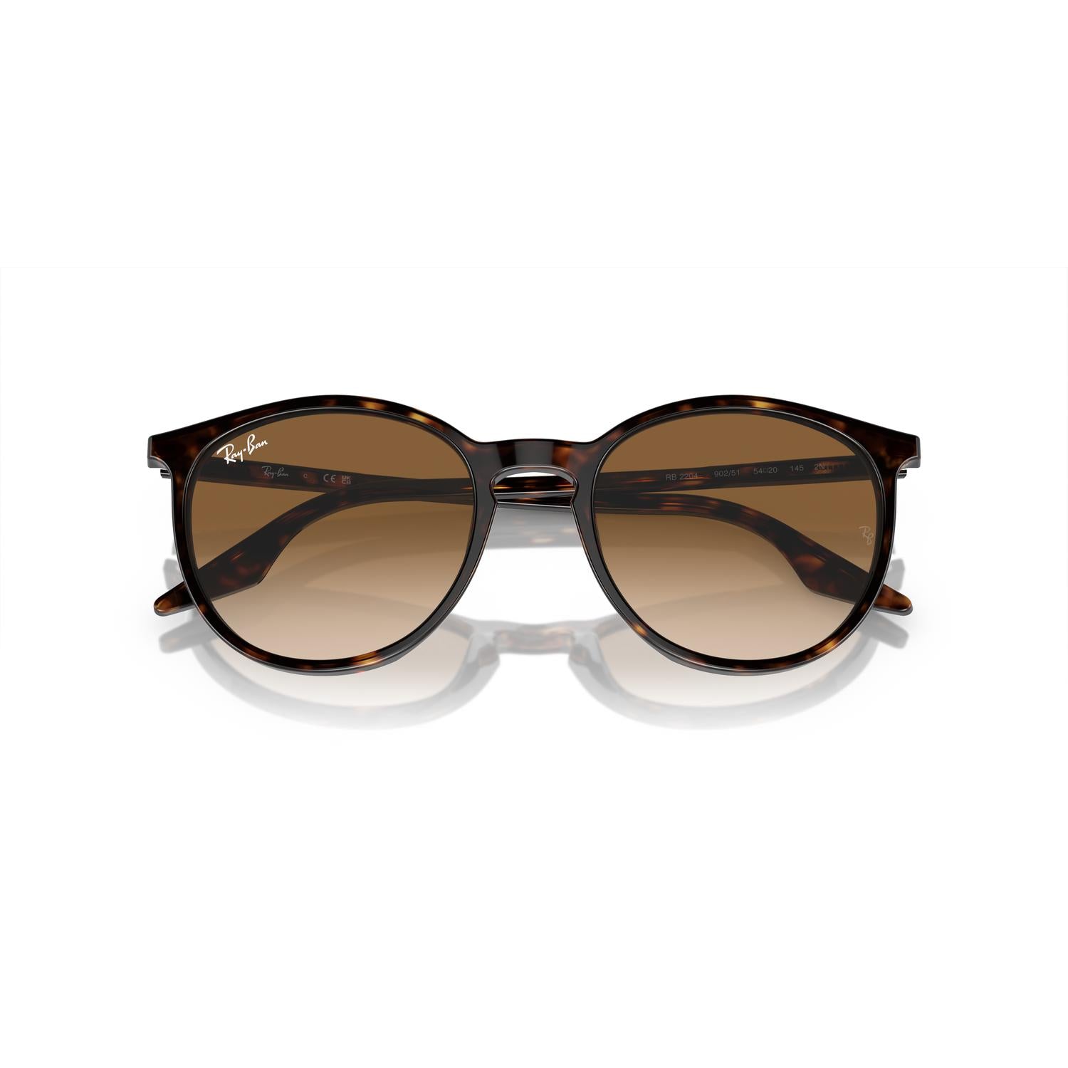SUNGLASSES RAY-BAN MODEL 2204 COLOR 902/51 CLOSED VIEW