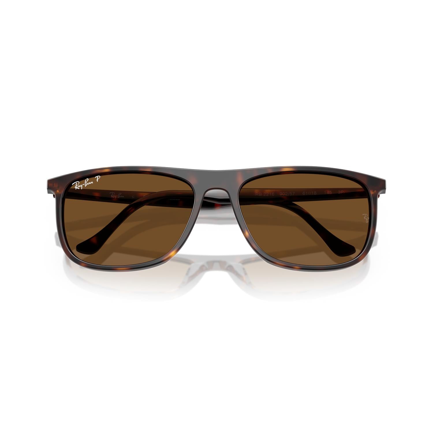 SUNGLASSES RAY-BAN MODEL 2216 COLOR 902/57 CLOSED VIEW