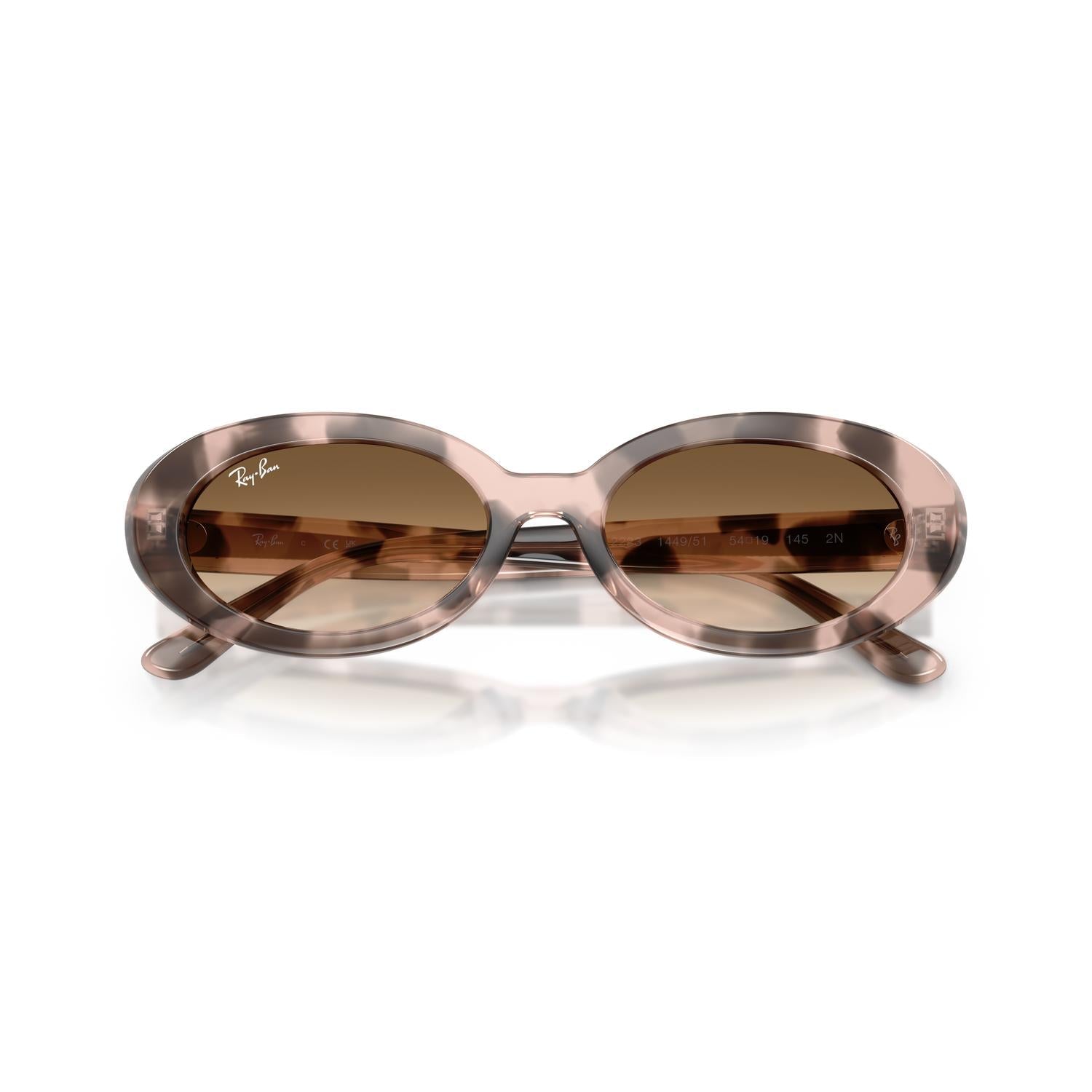 SUNGLASSES RAY-BAN MODEL 2223 COLOR 144951 CLOSED VIEW