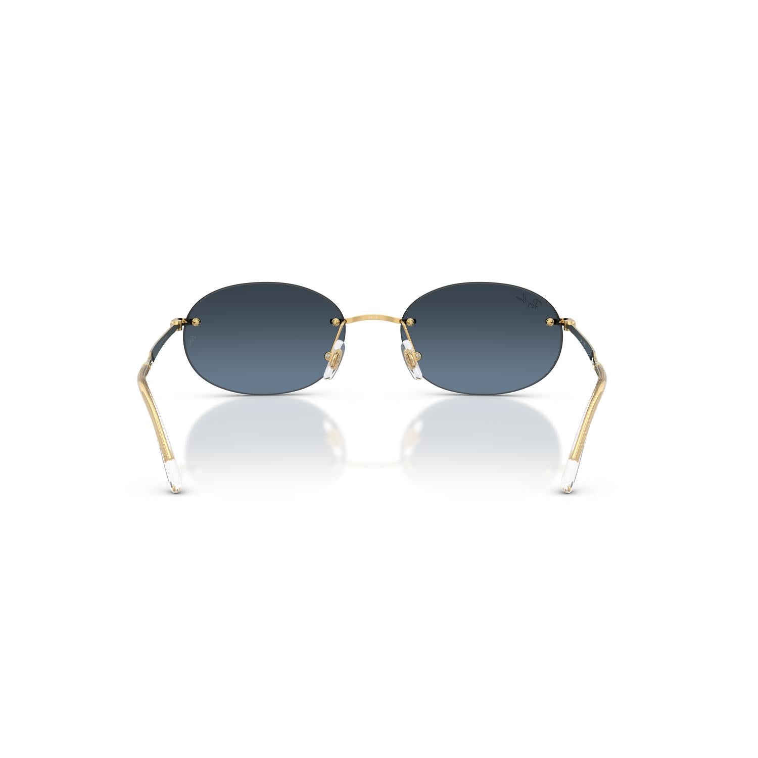 SUNGLASSES RAY-BAN MODEL 3767 COLOR 001/4C BACK VIEW