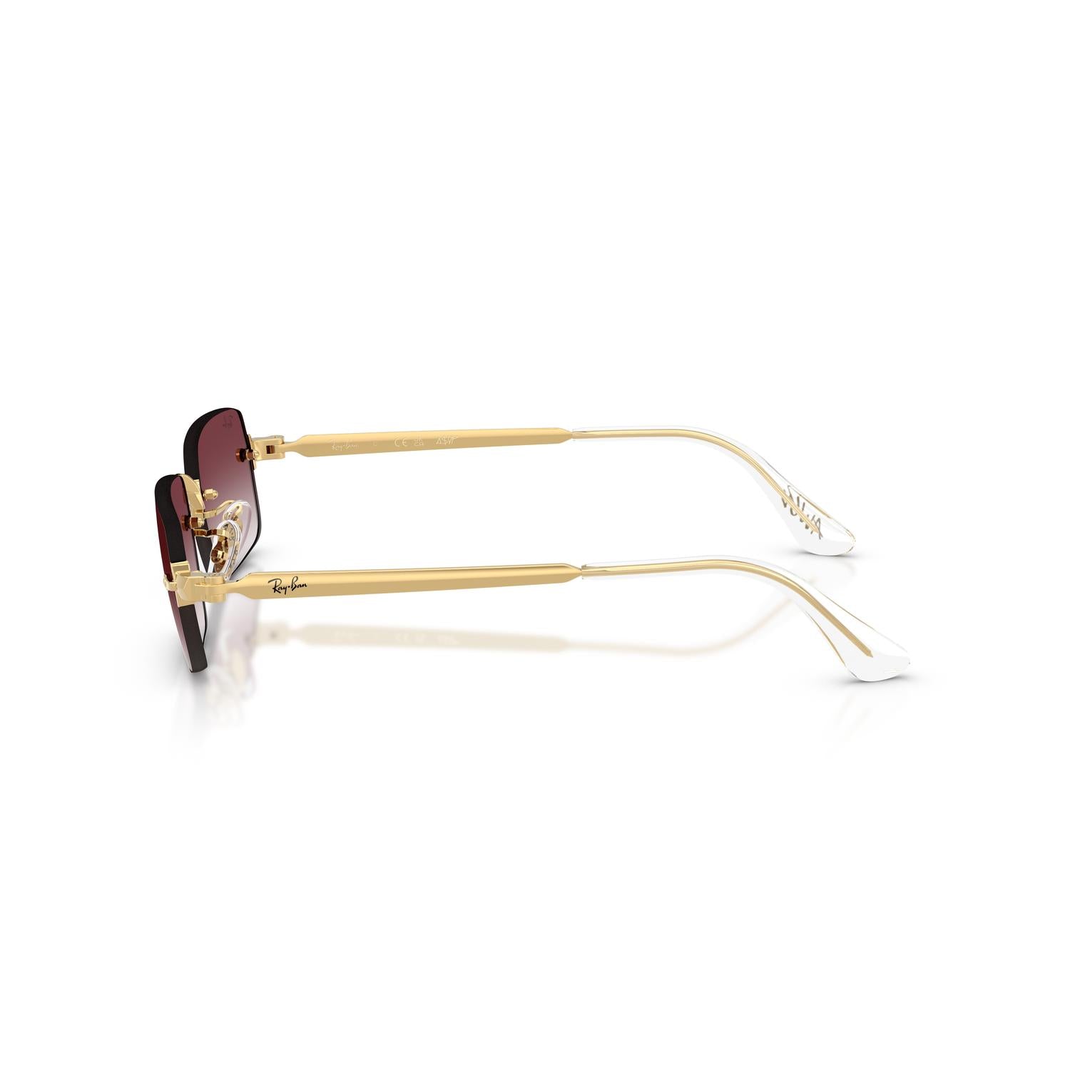 SUNGLASSES RAY-BAN MODEL 3928 COLOR 001/8H SIDE VIEW