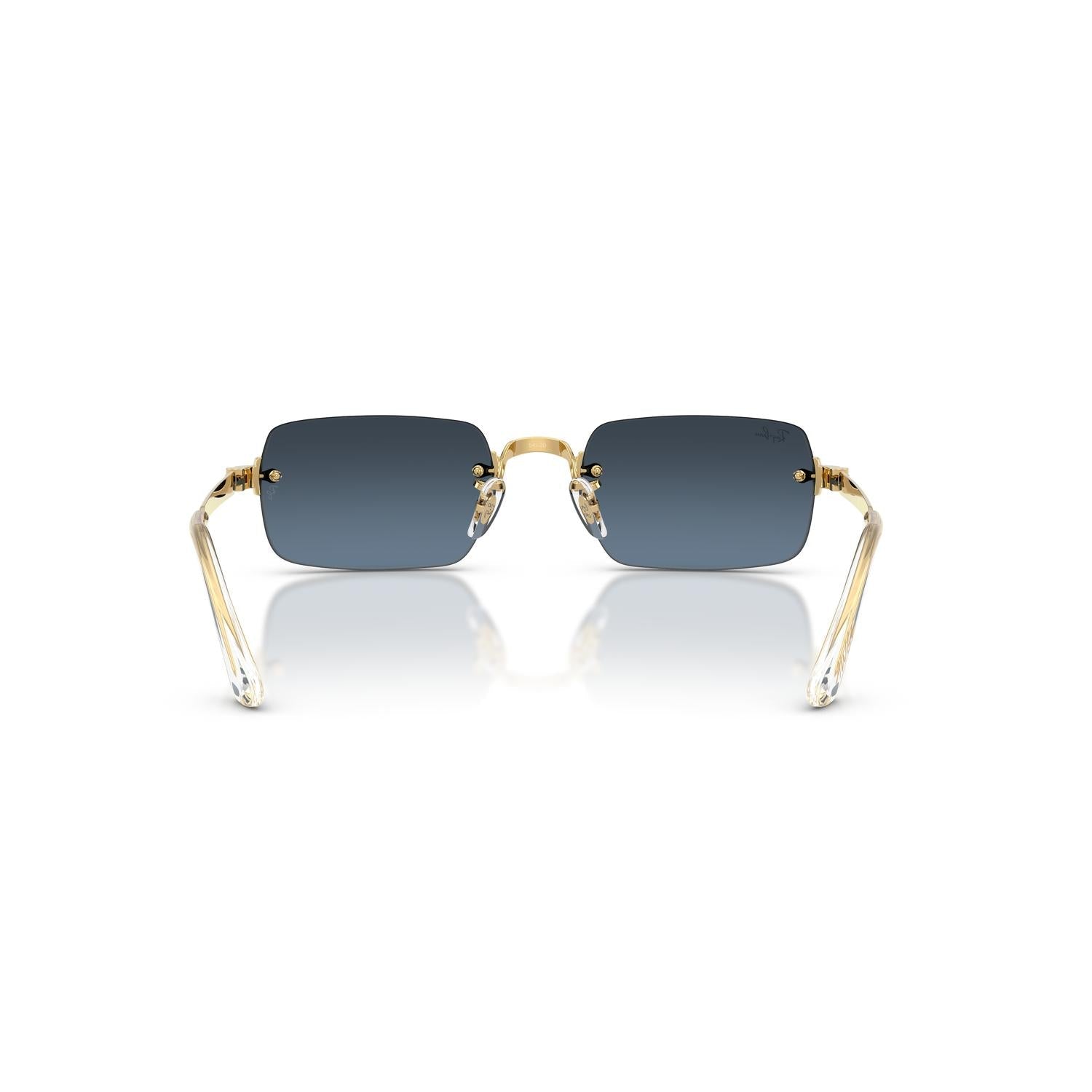 SUNGLASSES RAY-BAN MODEL 3928 COLOR 001/S2 BACK VIEW