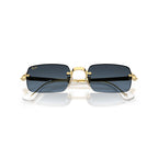 SUNGLASSES RAY-BAN MODEL 3928 COLOR 001/S2 CLOSED VIEW
